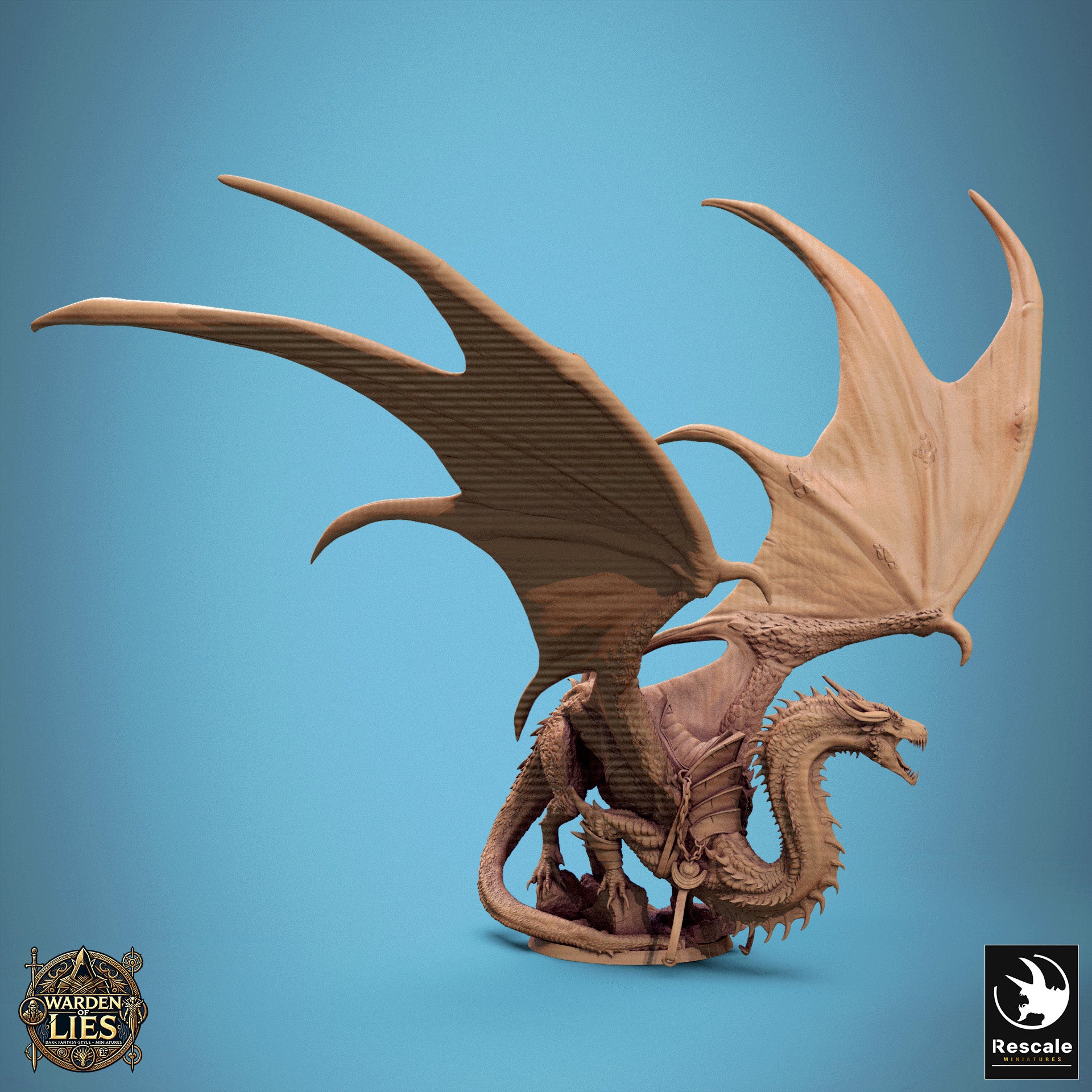 Thorn Dragon - aus der Reihe Warden of Lies von Rescale Miniatures