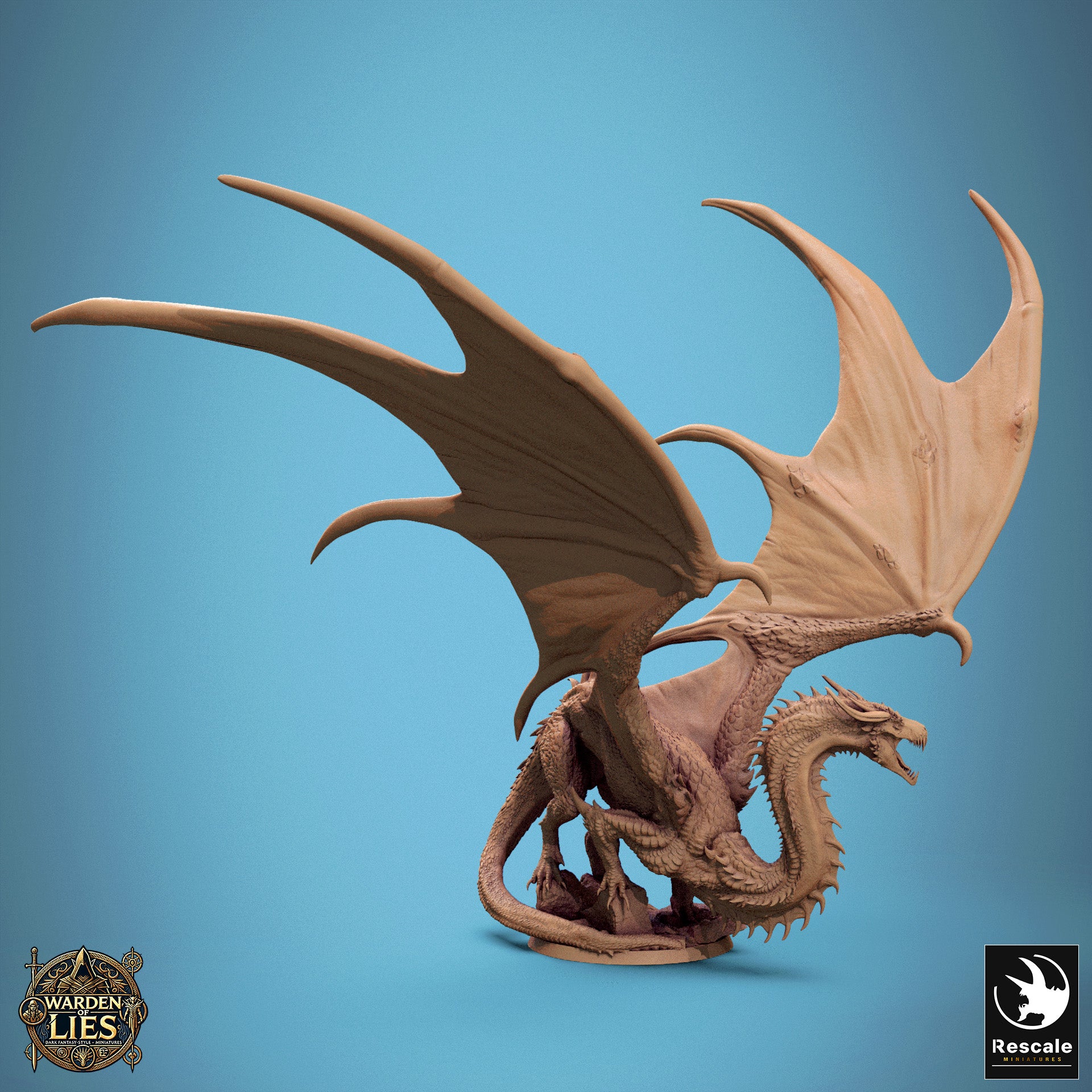 Thorn Dragon - aus der Reihe Warden of Lies von Rescale Miniatures