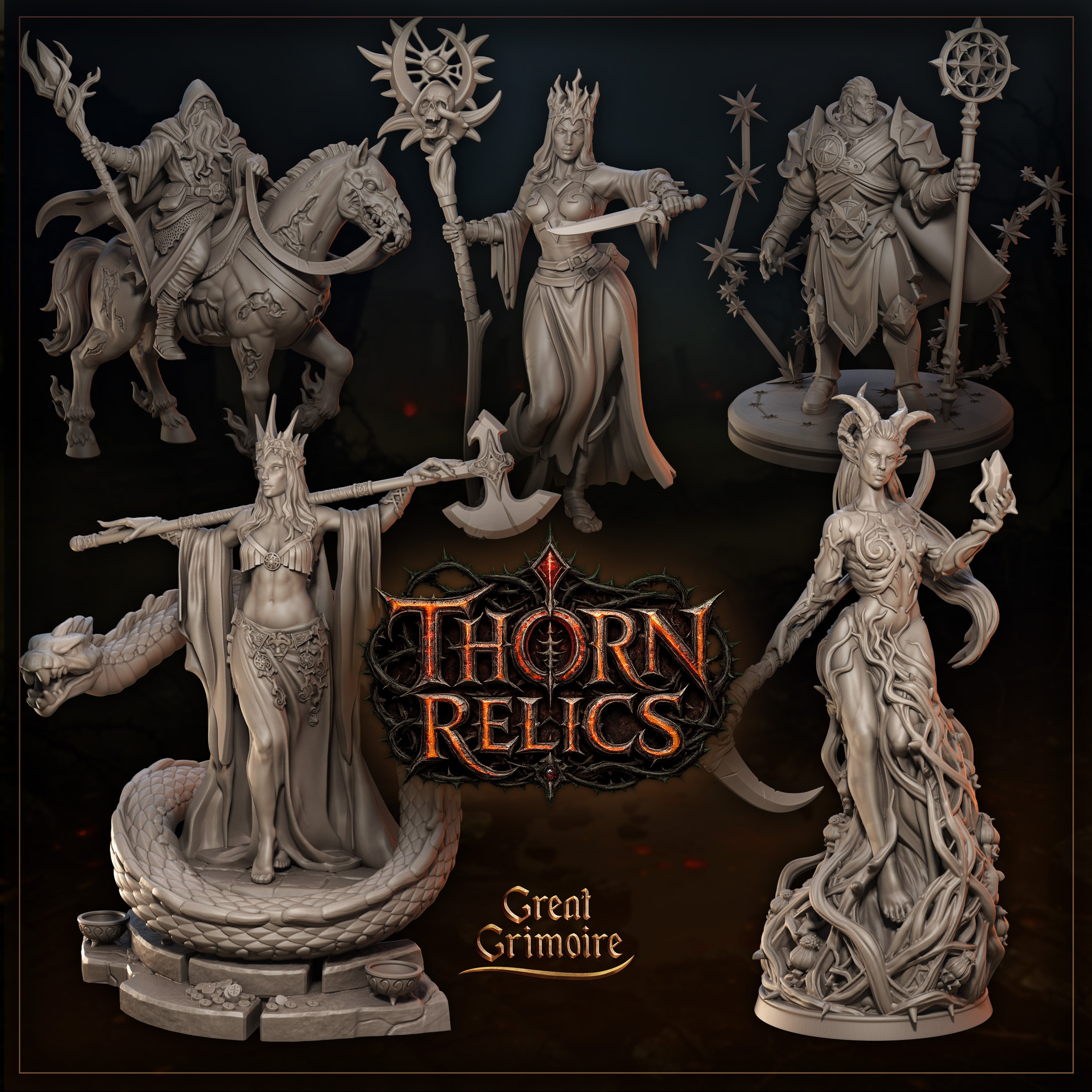 Draven Morkhart - Thorn Relics - Great Grimoire