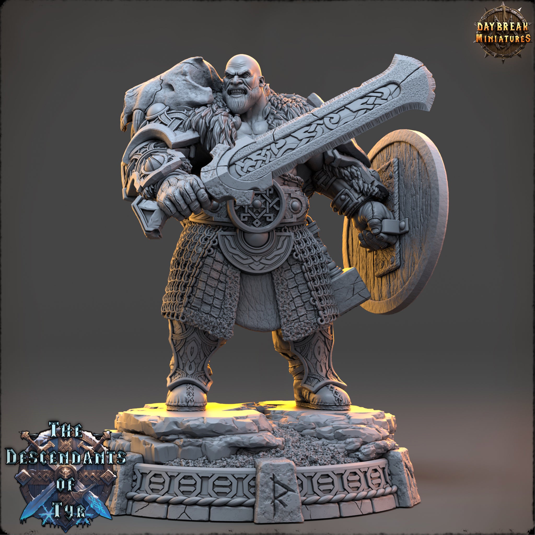 Kämpfer - aus der Reihe The Descendants of Tyr von Daybreak Miniatures