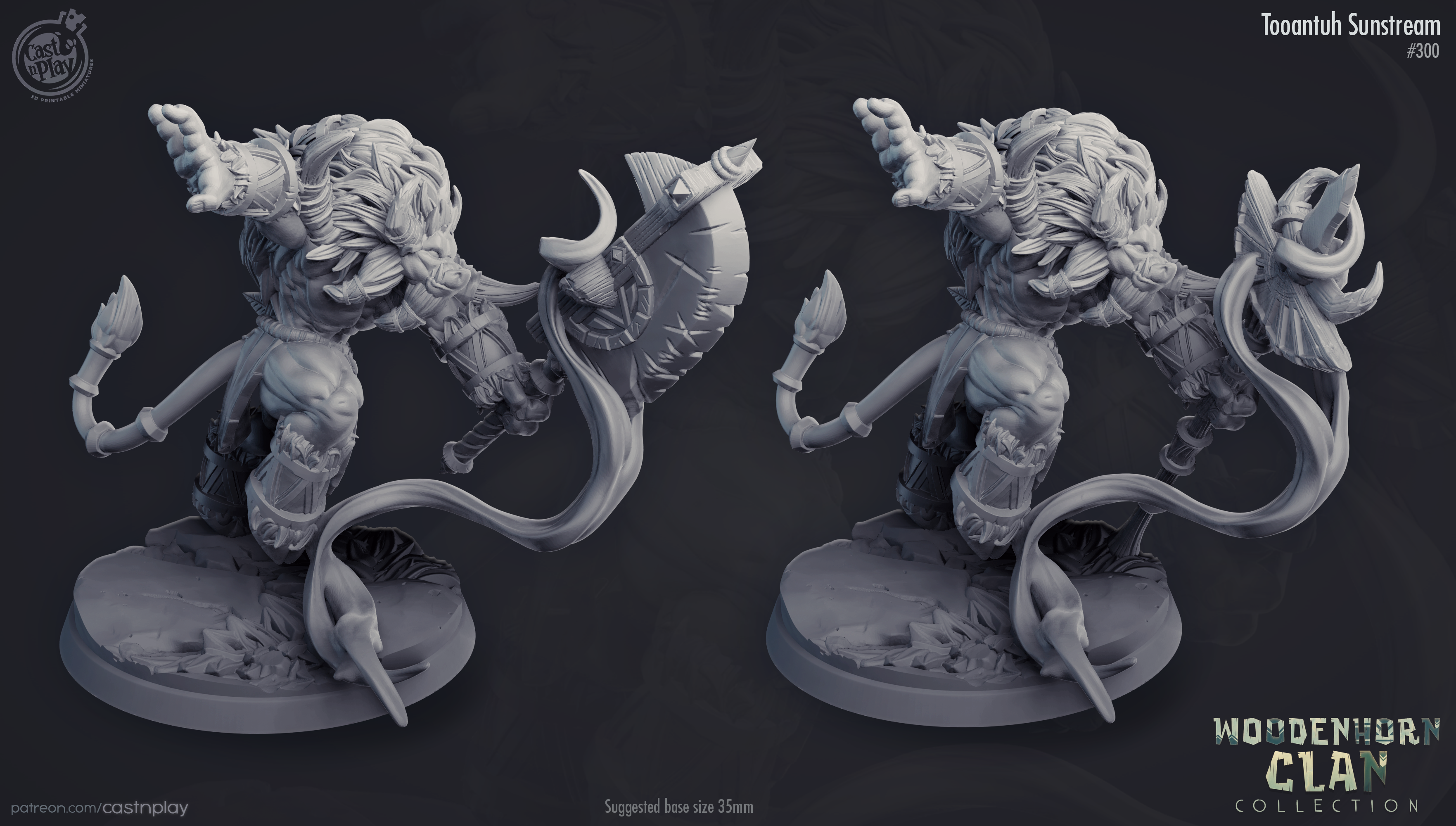 Artan - de la série Woodenhorn Clan de Cast n Play