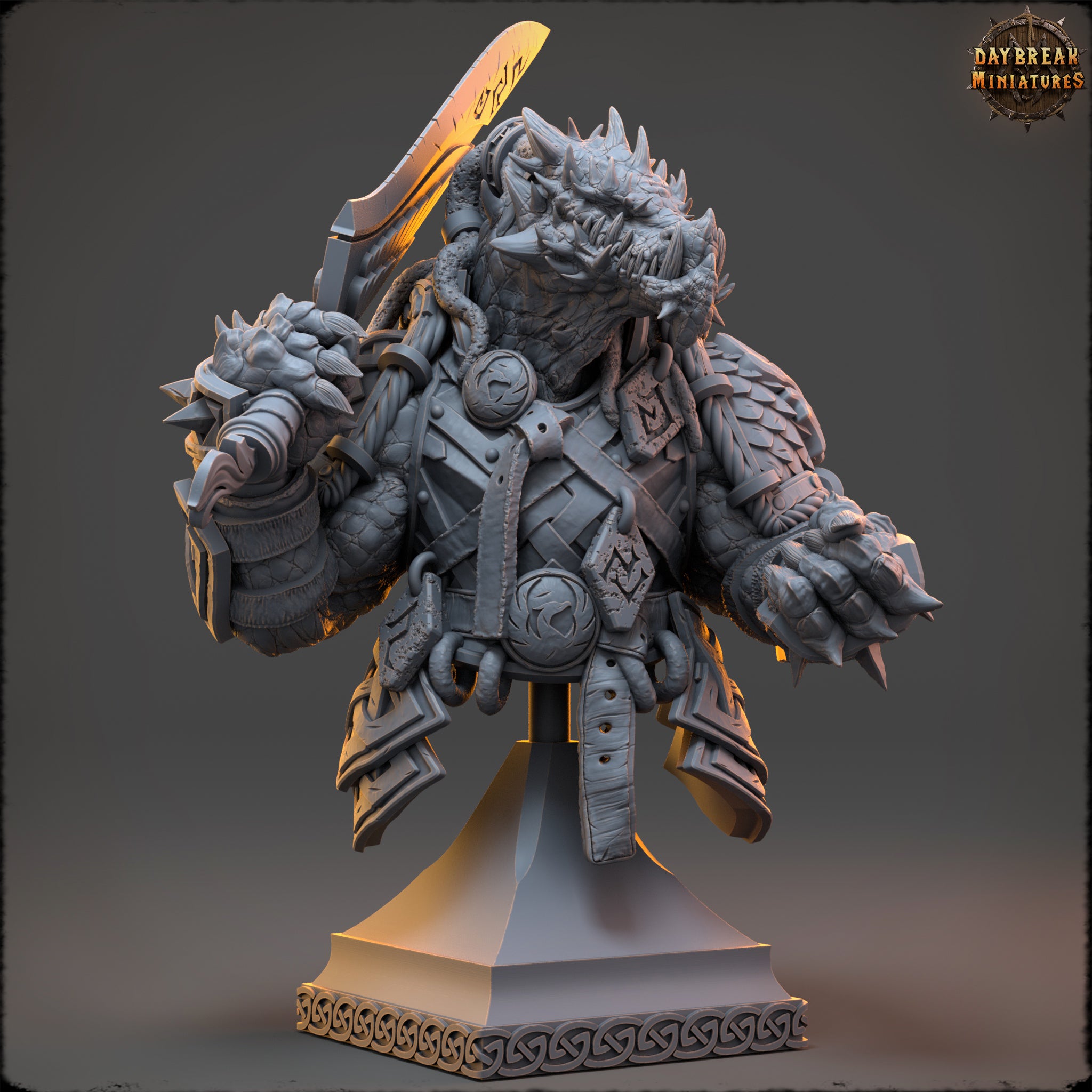 Toopaza Deepcutter - Bust von Daybreak Miniatures
