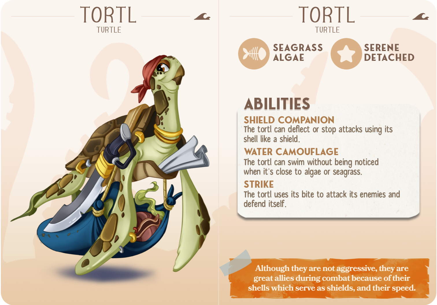 Turtle - Swimmers - Tortl - Animal Companions by Cornelia - Cast n Play