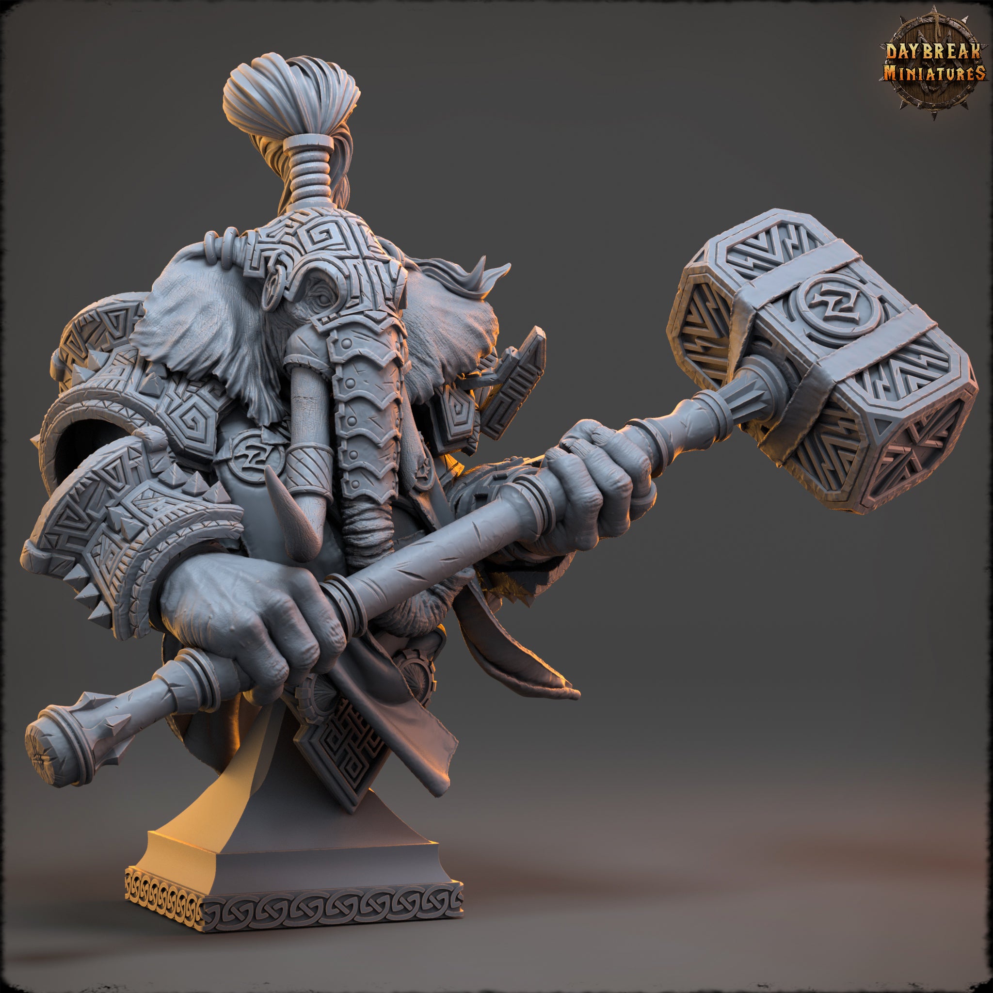 Ugro Stonedrop - Bust von Daybreak Miniatures