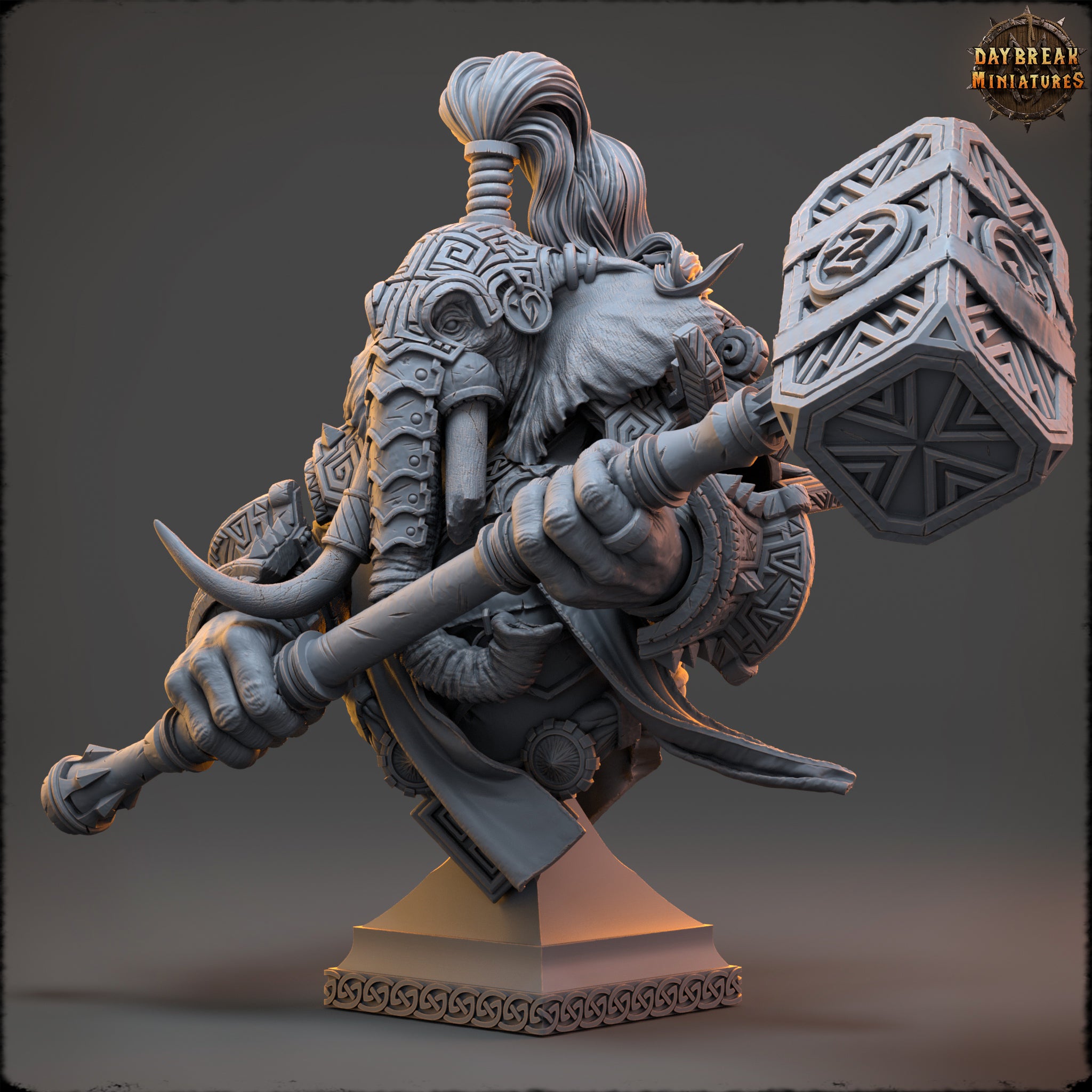 Ugro Stonedrop - Bust von Daybreak Miniatures