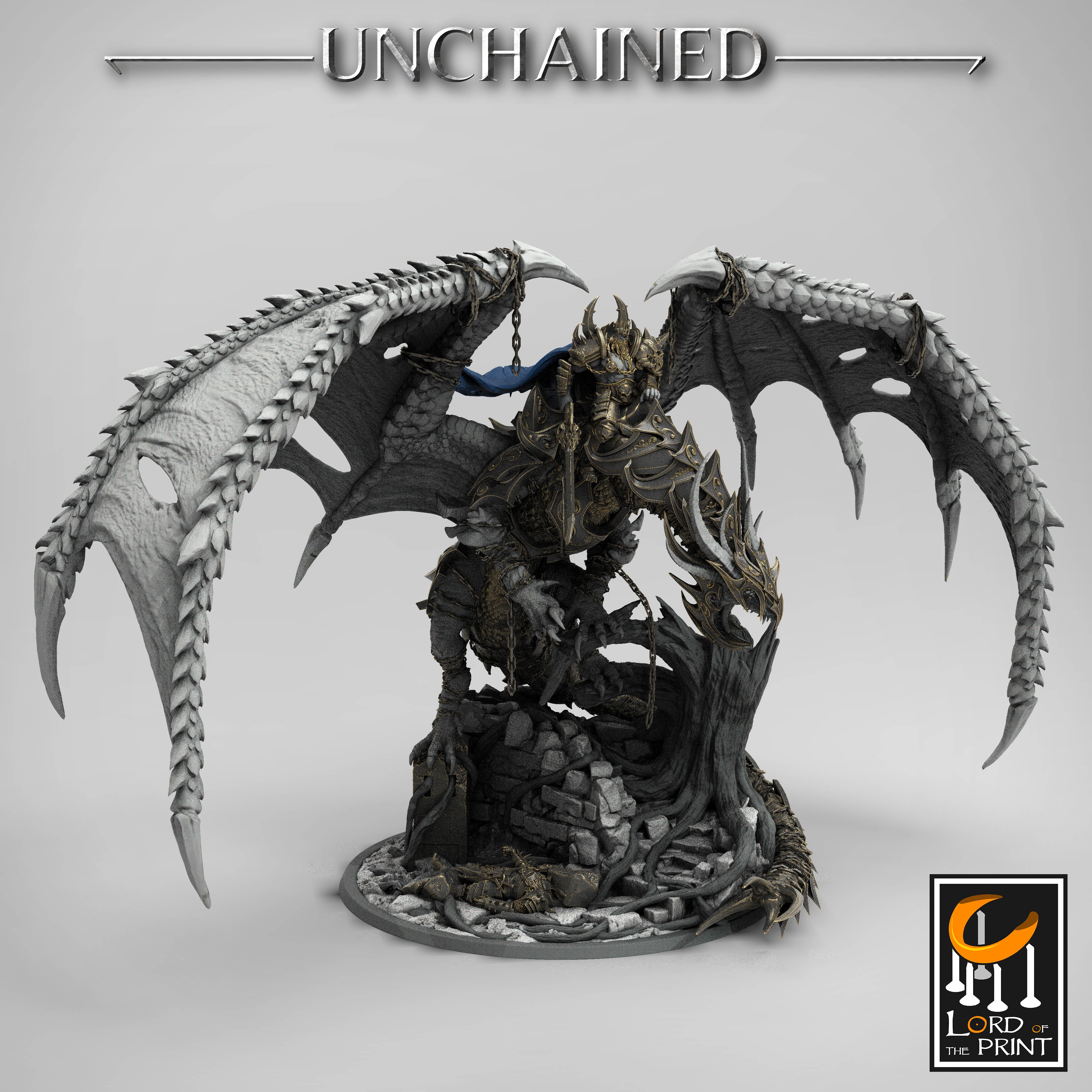 Dragon from the Unchained I series by Rescale Miniatures