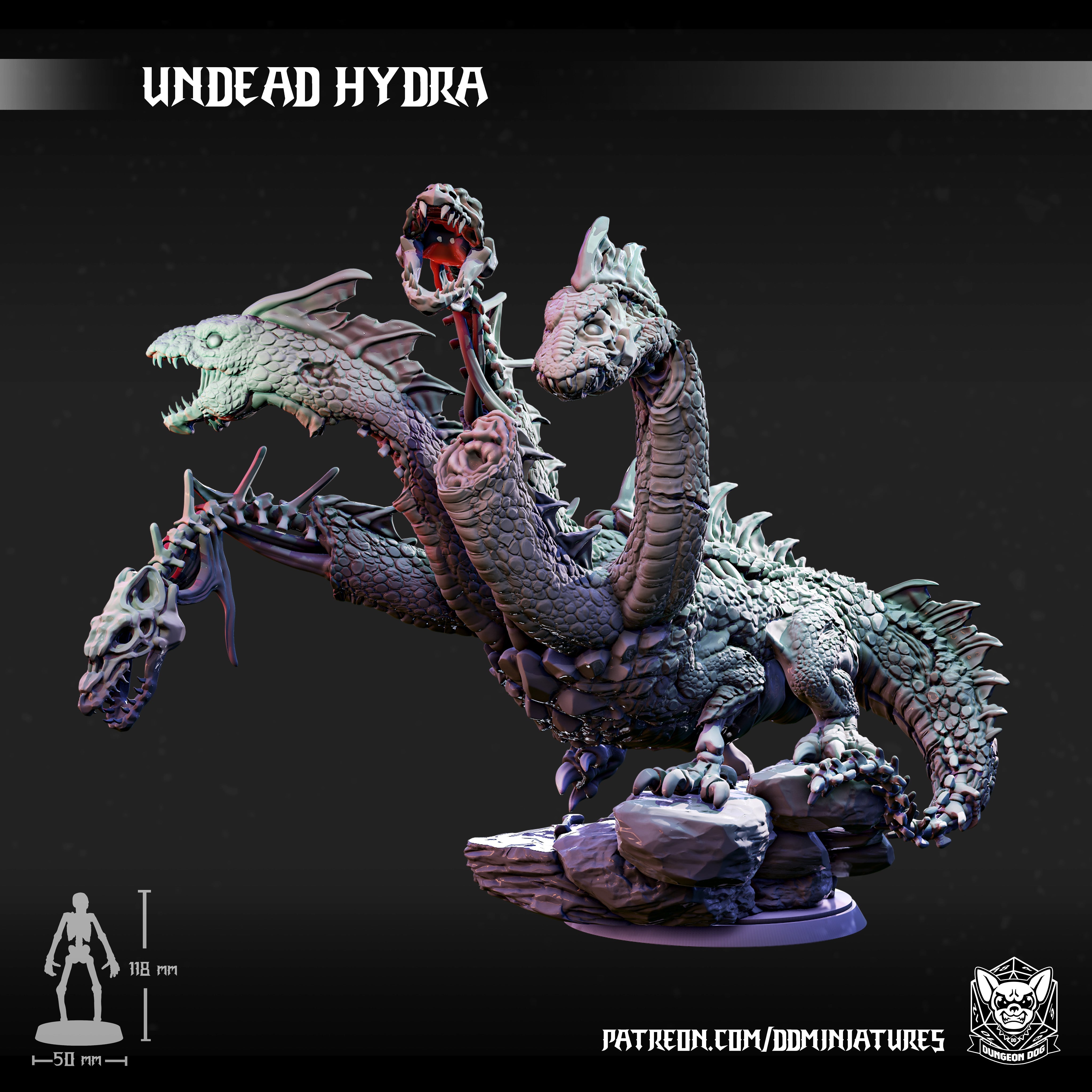 Zombie Hydra - von Dungeon Dog