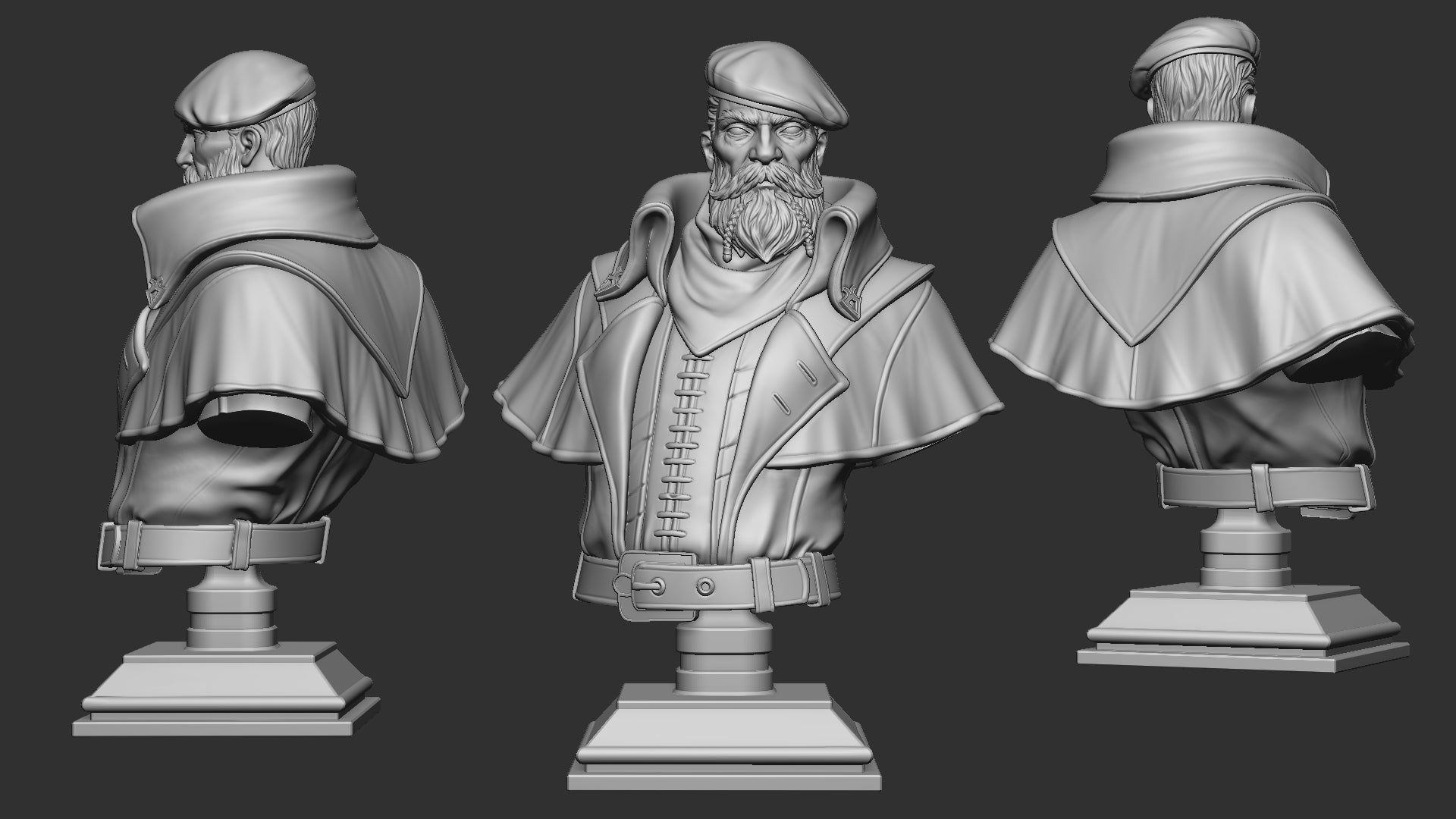 Valkor, le briseur de tempête - Buste de la série A Frigid Hope de White Werewolf Tavern