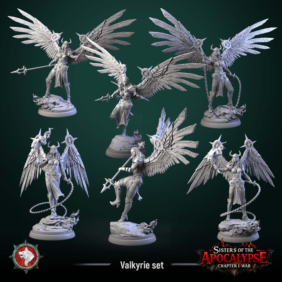 Valkyrie - Sisters of the Apocalypse - War - White Werewolf Tavern
