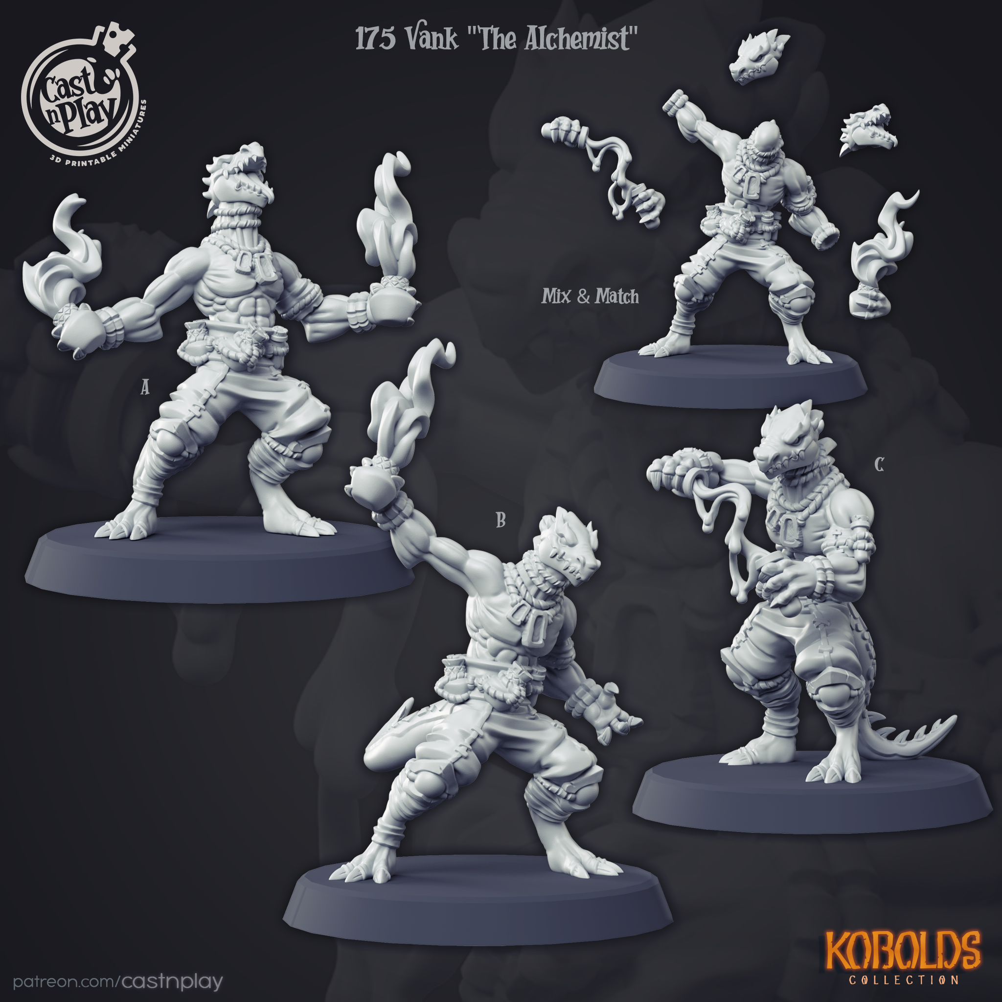 Vank l'Alchimiste - de la série Kobolds par Cast n Play
