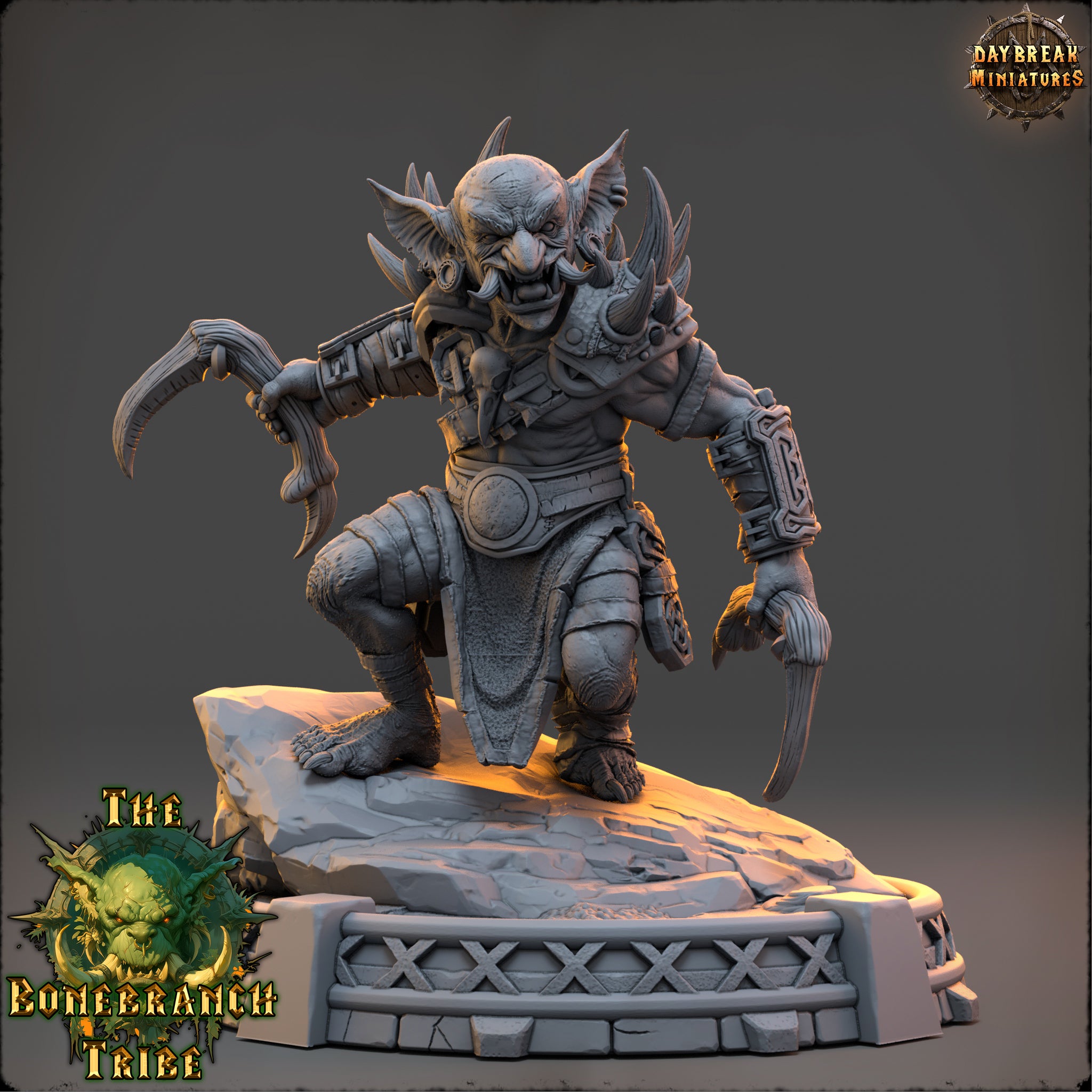 Goblin - aus der Reihe The Bonebranch Tribe von Daybreak Miniatures