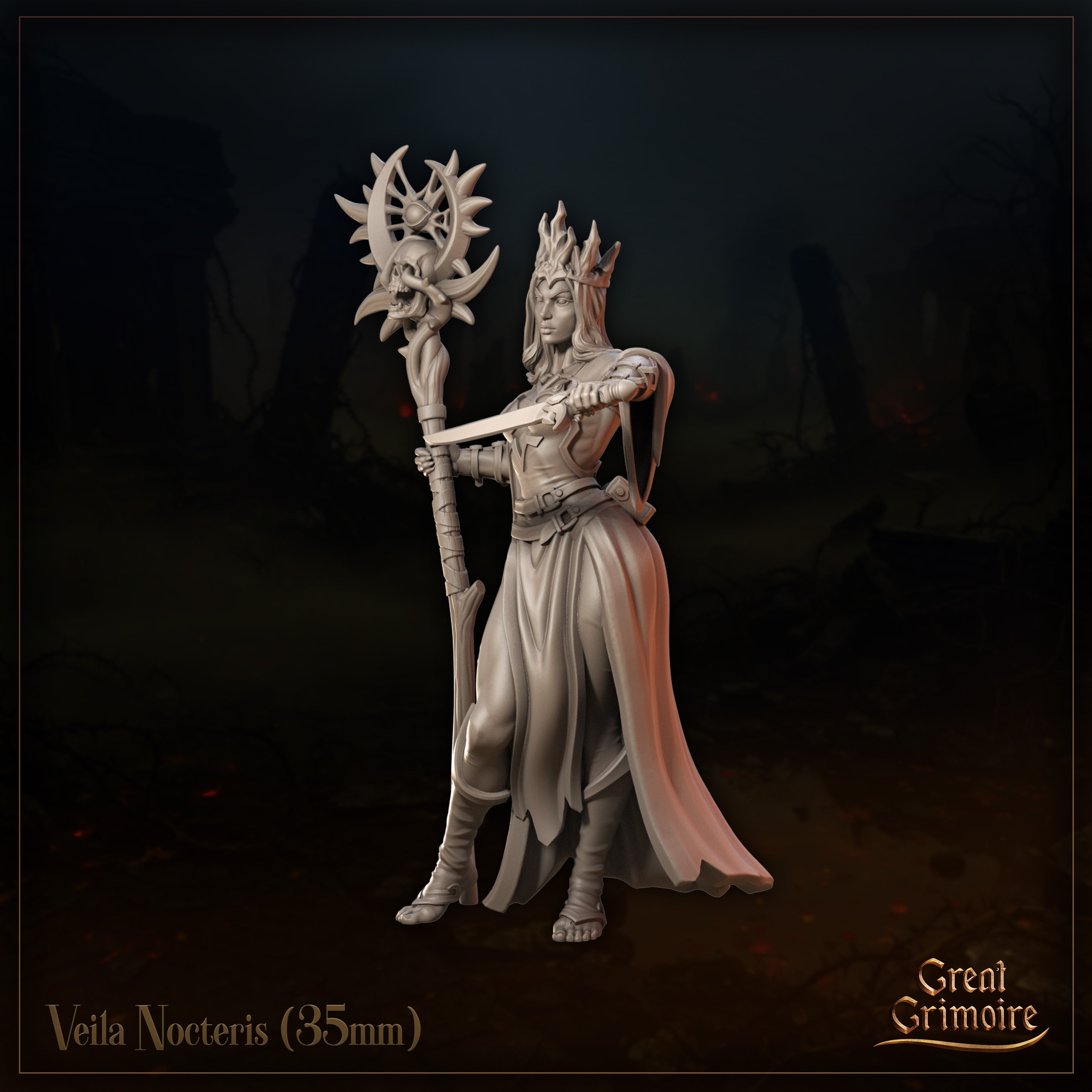 Veila Nocteris - Thorn Relics - Great Grimoire