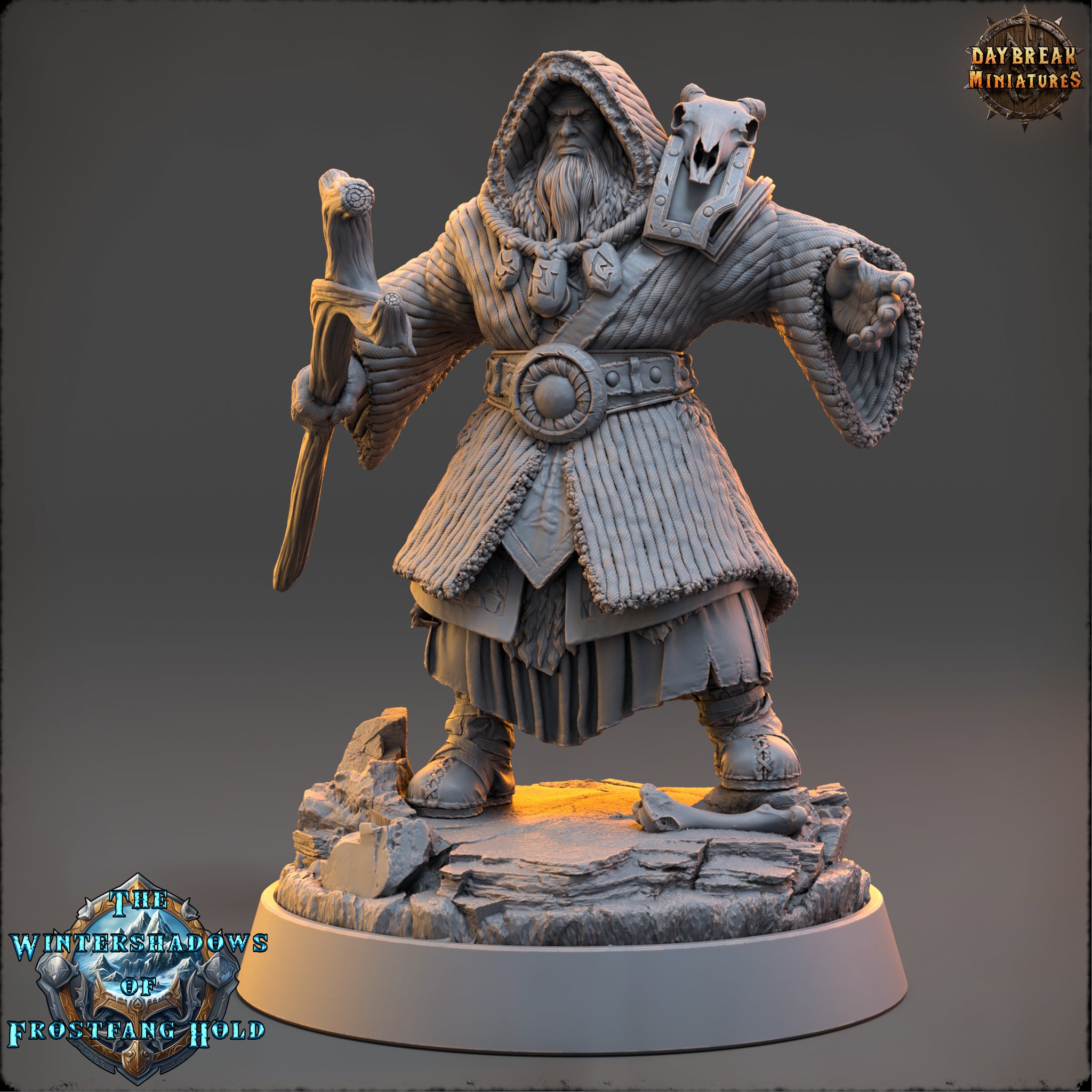 Barbaren Wikinger - aus der Reihe The Wintershadows of Frostfang Hold von Daybreak Miniatures
