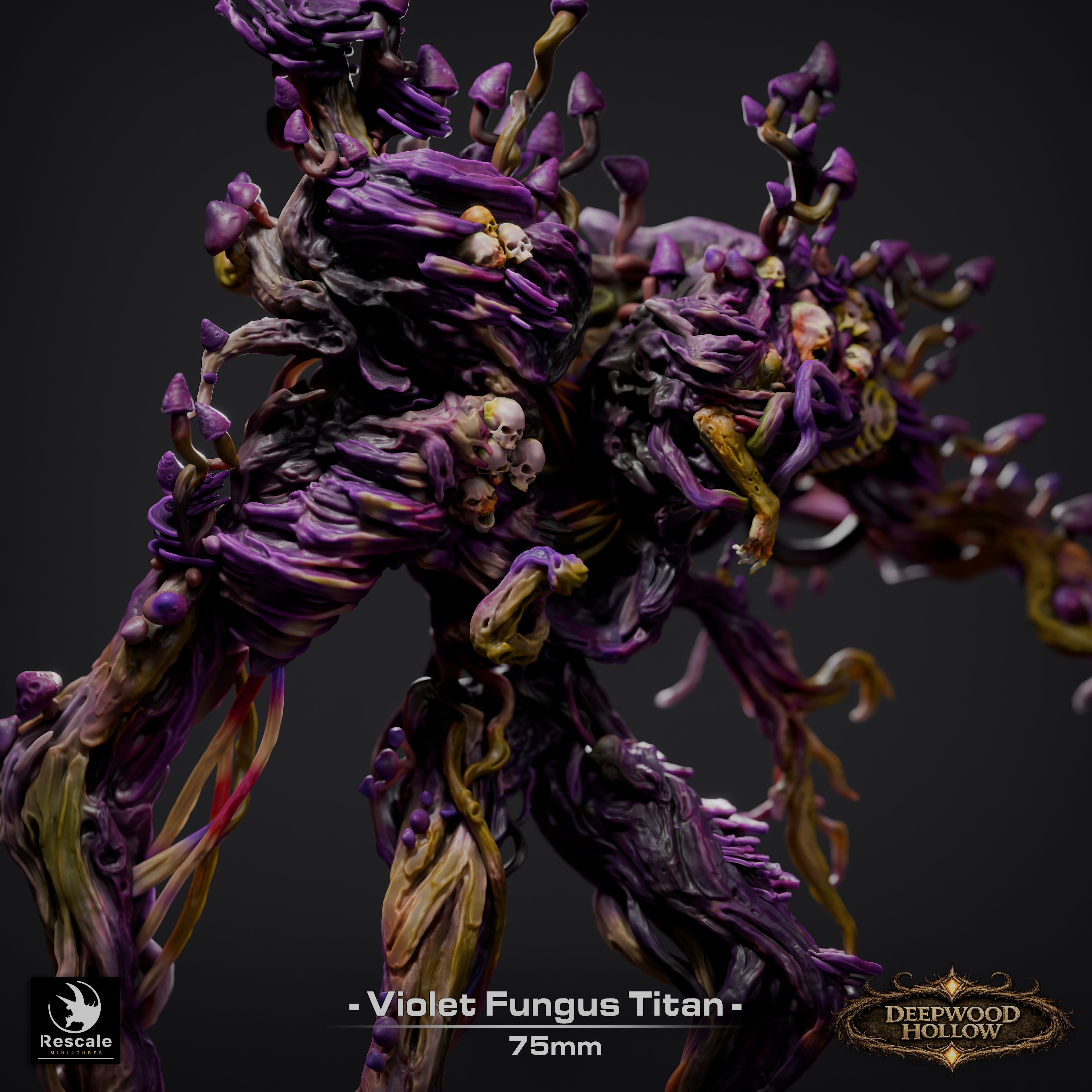 Violet Fungus Titan - Deepwood Hollow - Rescale Miniatures