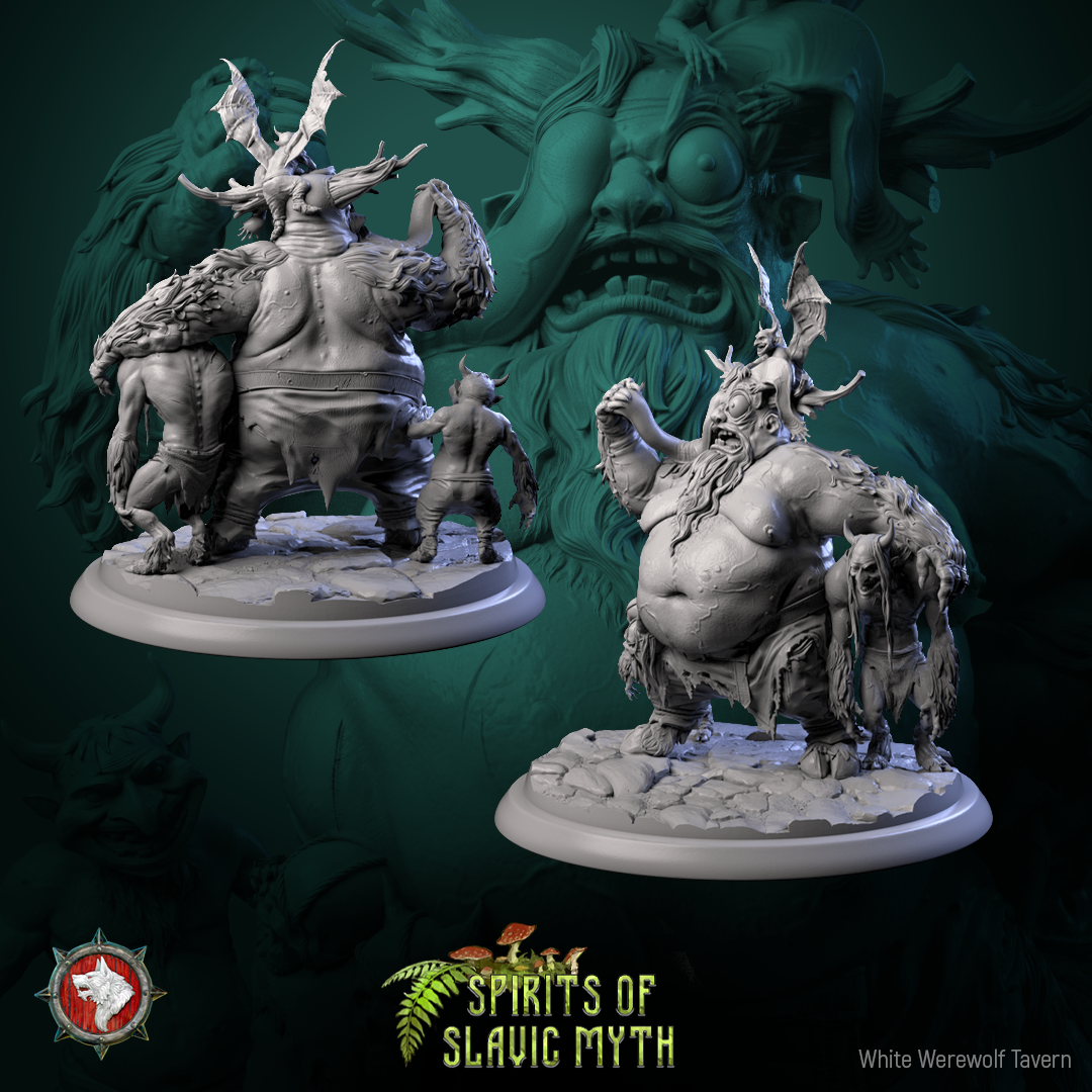 Viy - aus der Reihe Spirits of Slavic Myth von White Werewolf Tavern (Kopie)