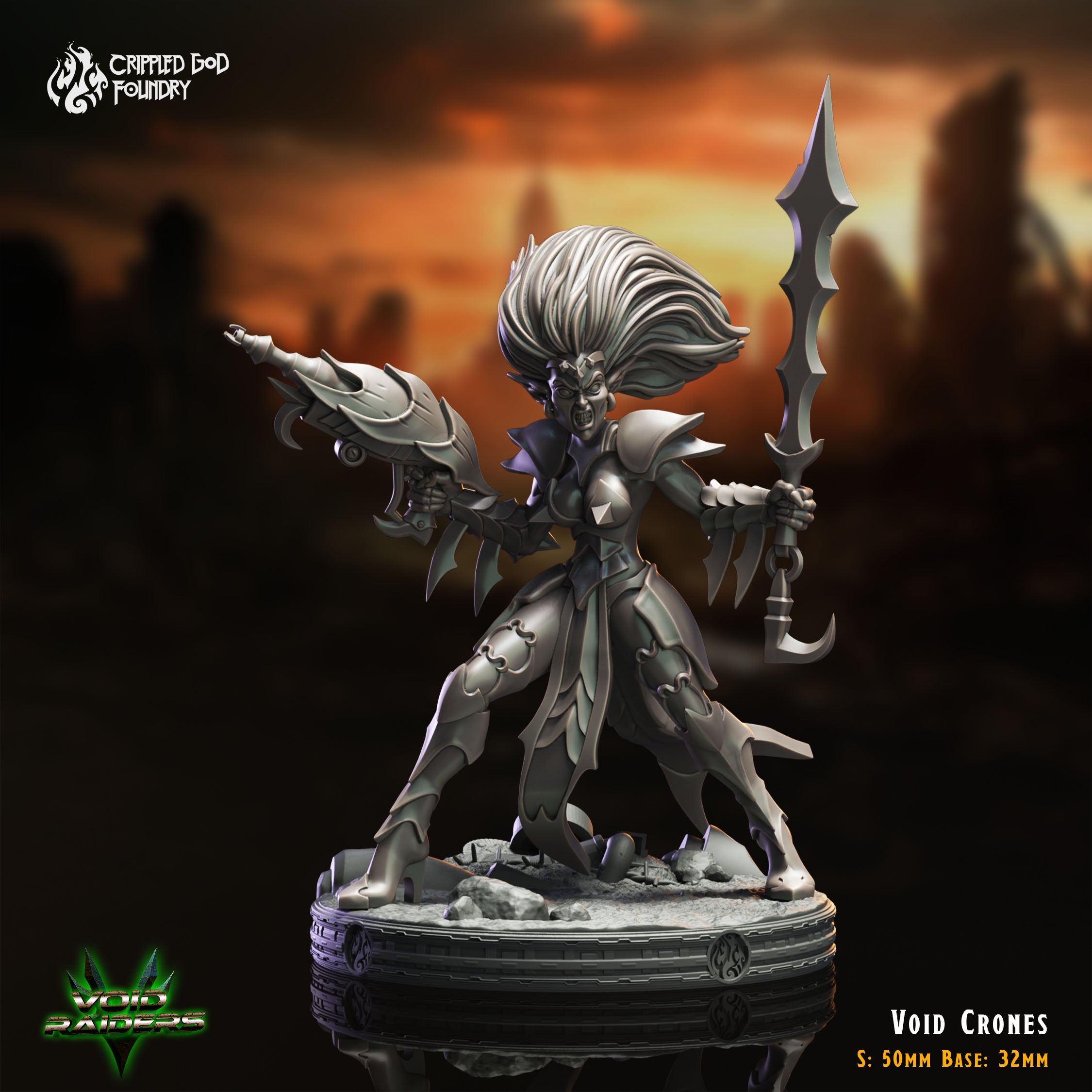 Void Crones - de la série Void Raiders de Crippled God Foundry