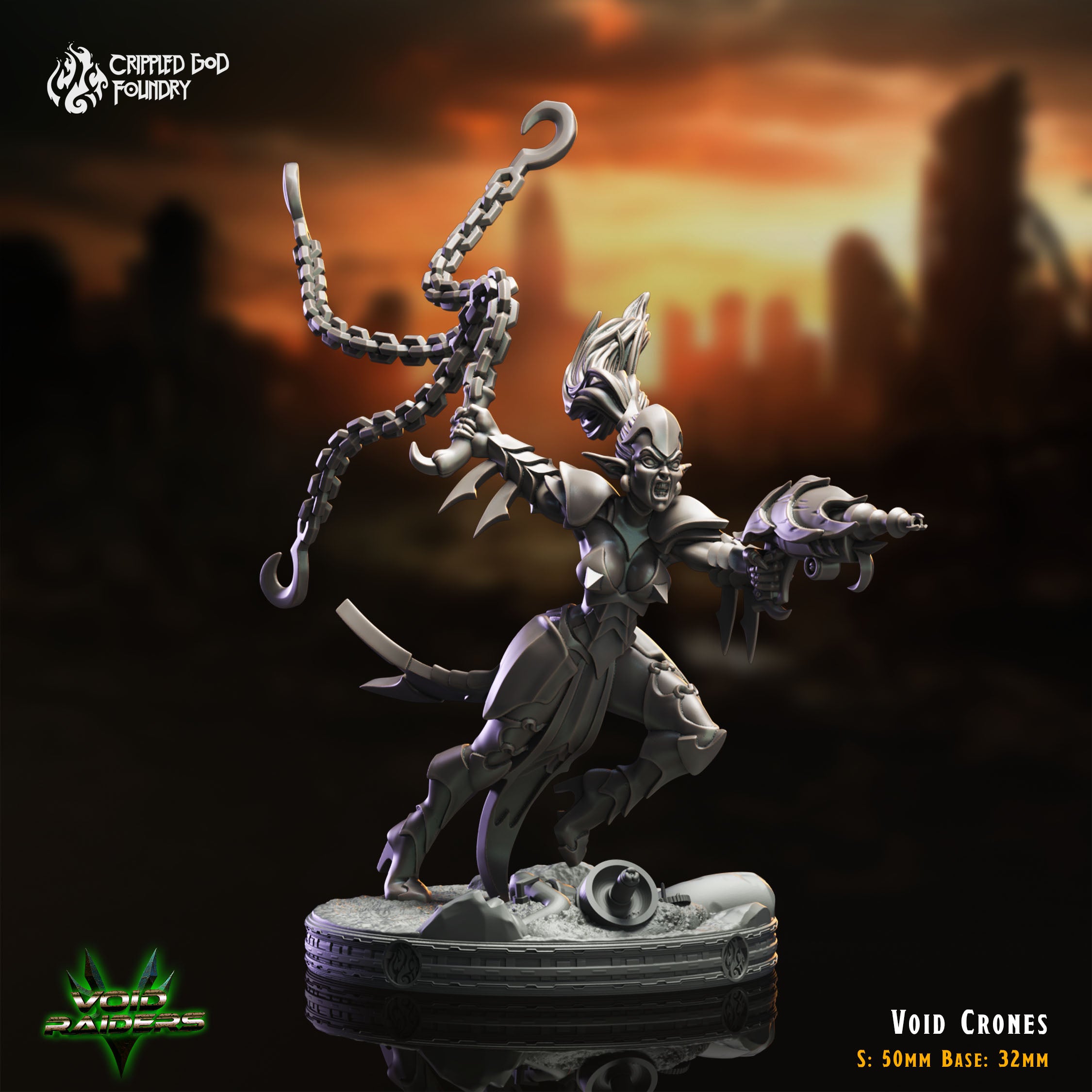 Void Crones - de la série Void Raiders de Crippled God Foundry