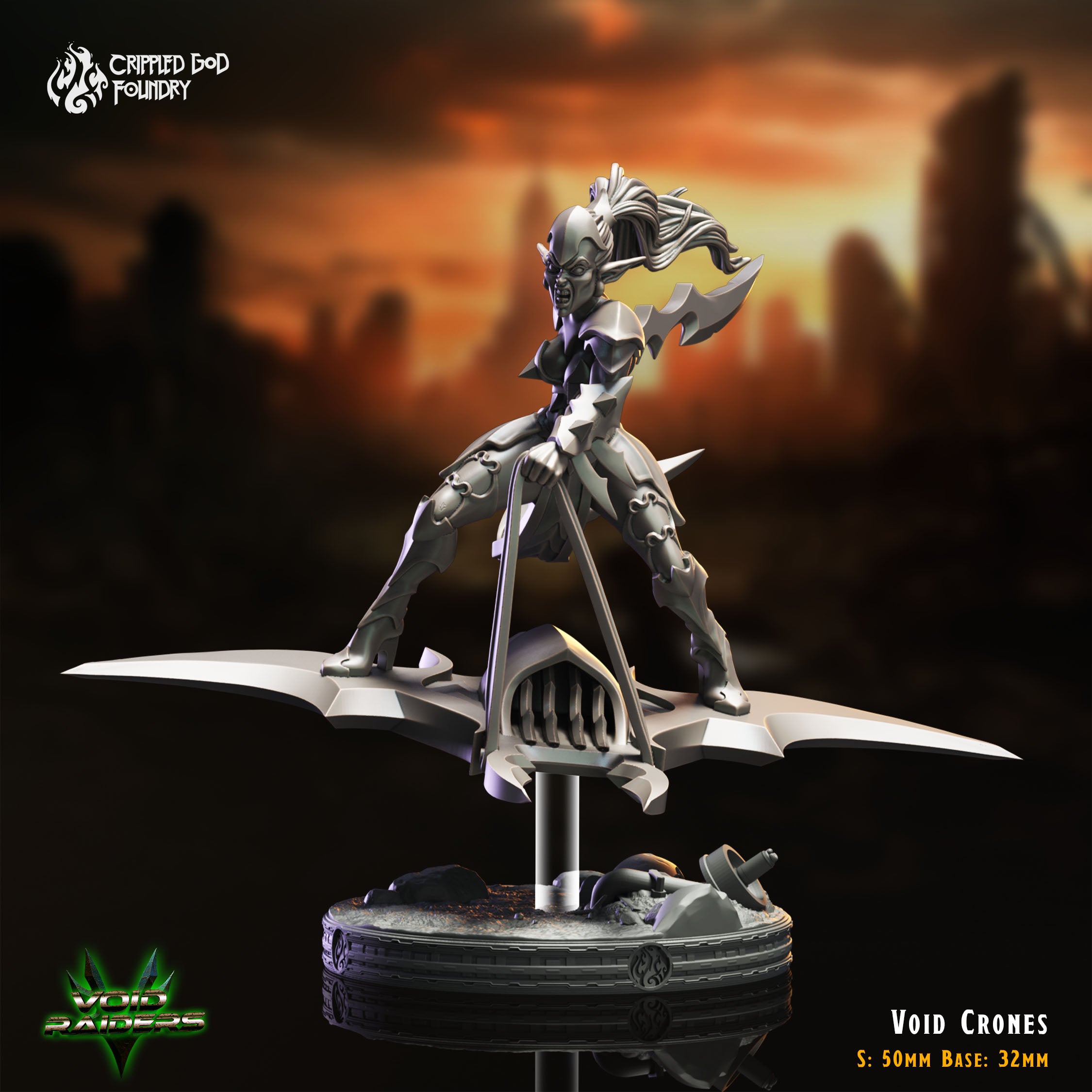 Void Crones - de la série Void Raiders de Crippled God Foundry