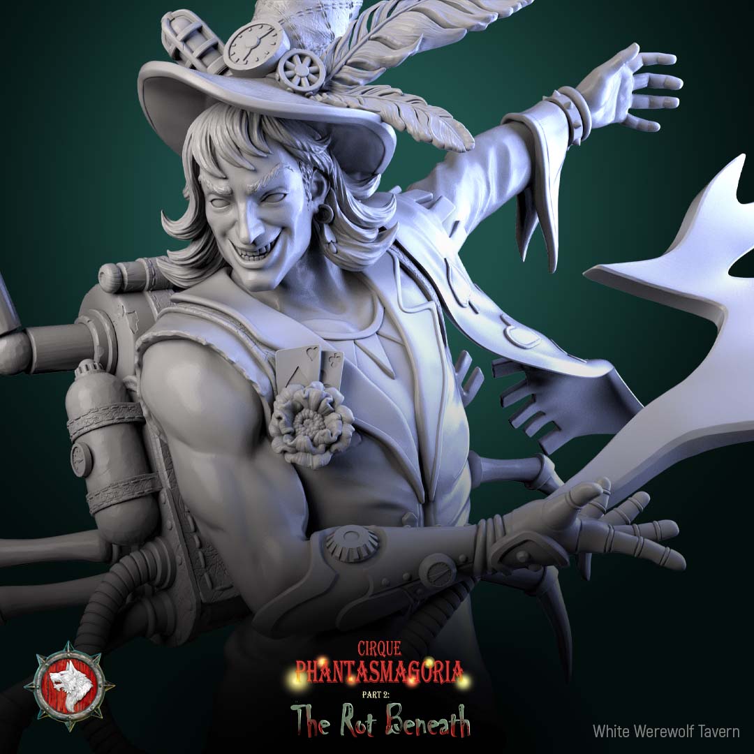 Clatterjack Cobblecart - de la série Cirque Phantasmagoria 1 par White Werewolf Tavern