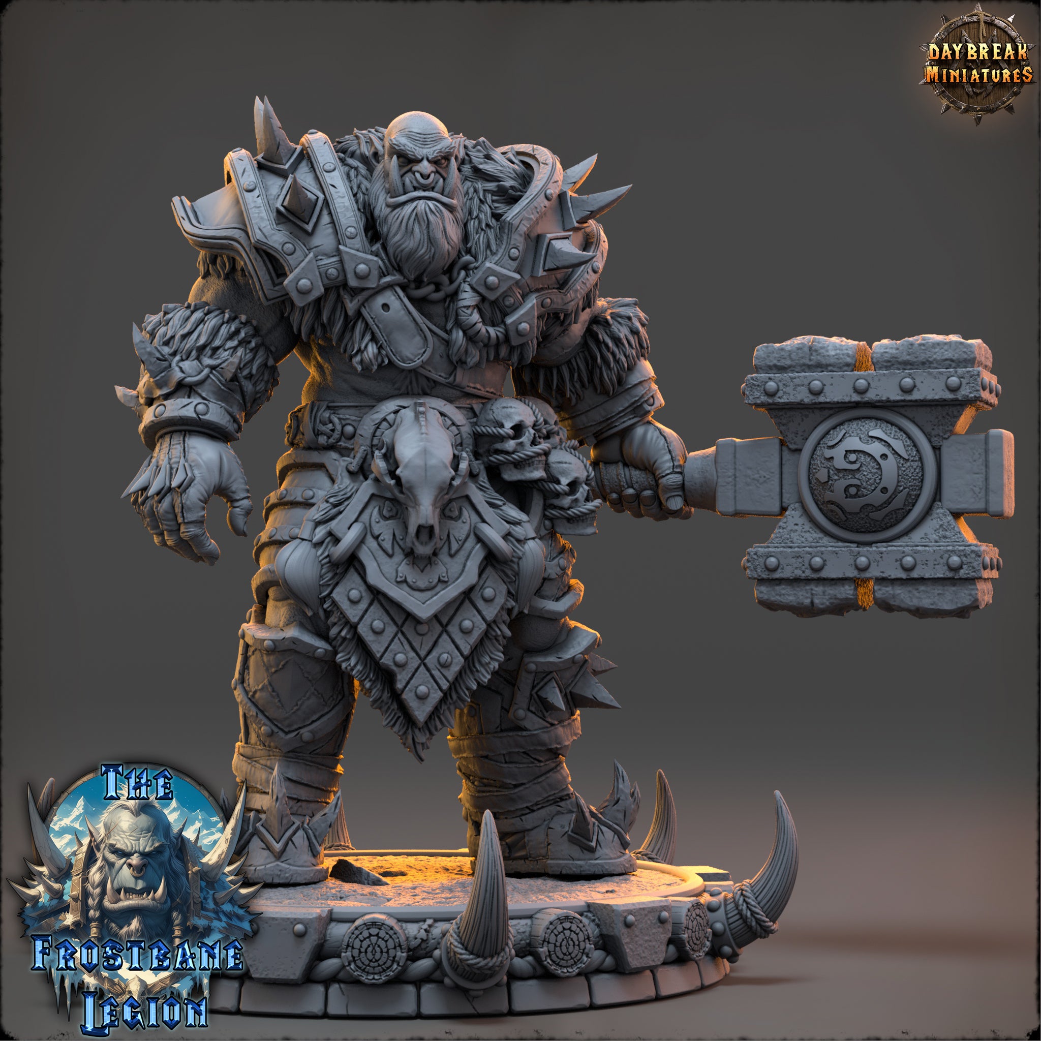Orcs - aus der Reihe The Frostbane Legion von Daybreak Miniatures