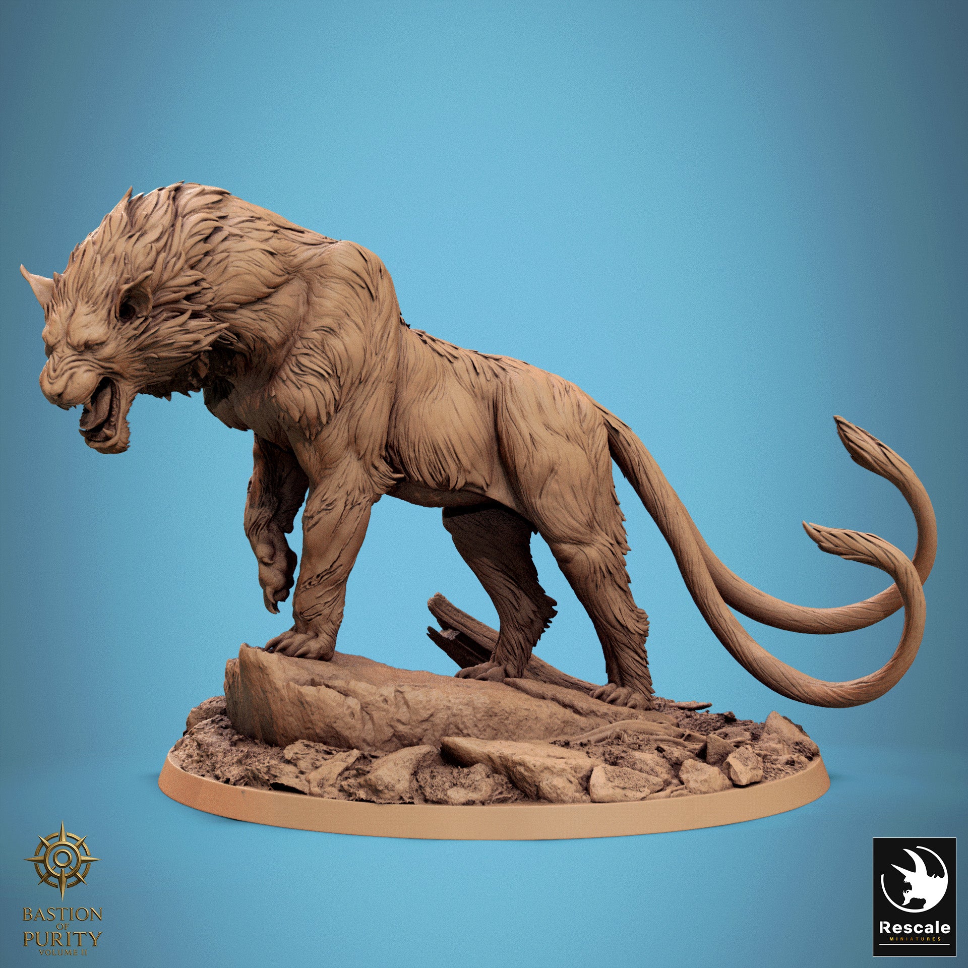 Feline Warden Of The Prime - aus der Reihe Bastion of Purity II von Rescale Miniatures