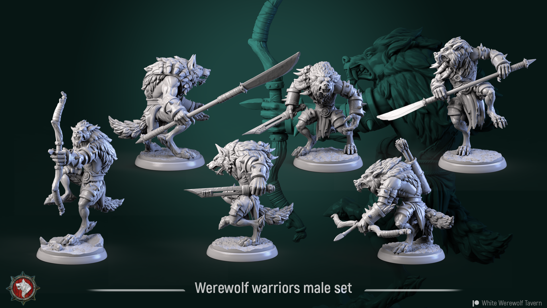 Werewolf Males - aus der Reihe Werewolf Madness von White Werewolf Tavern
