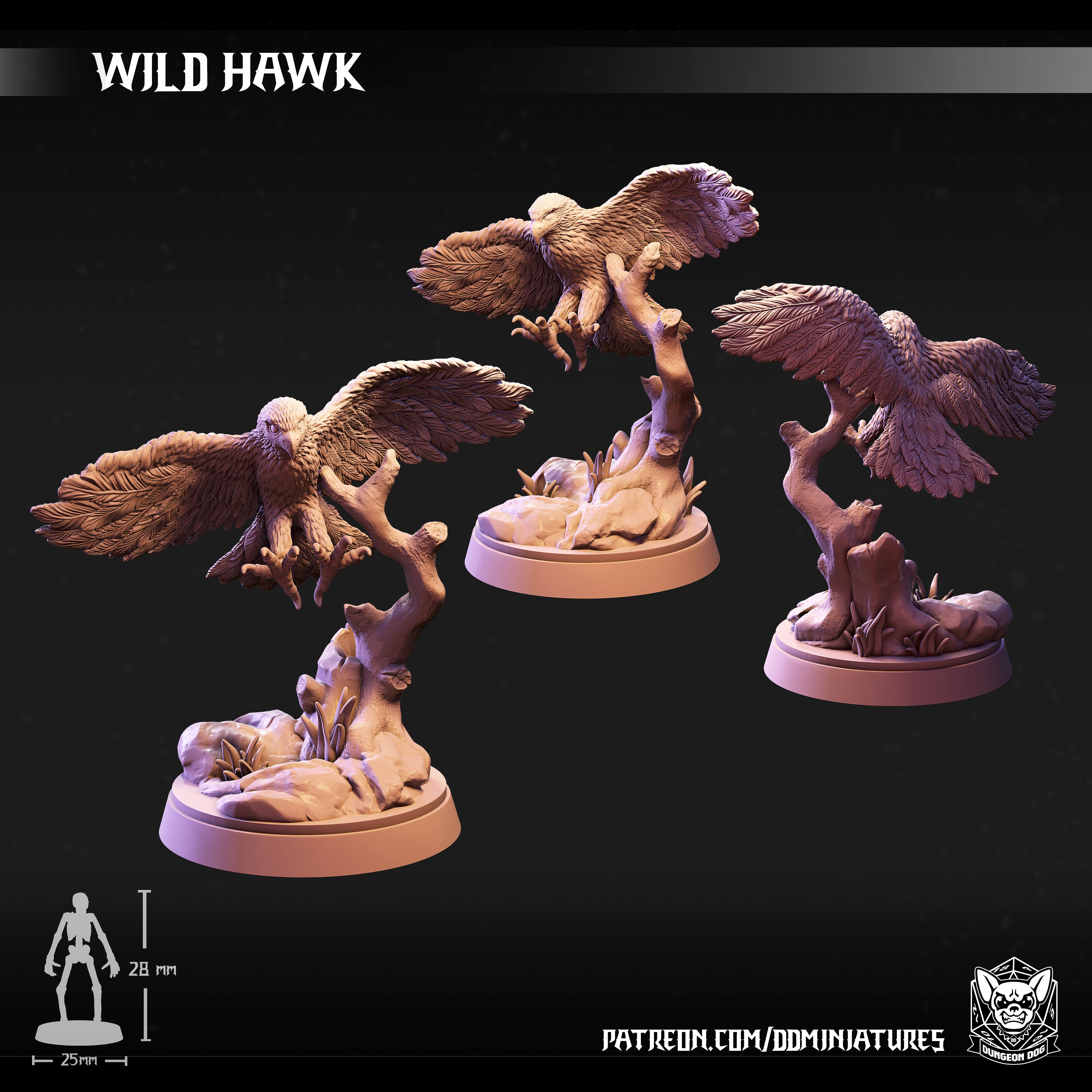 Wild Hawk - by Dungeon Dog