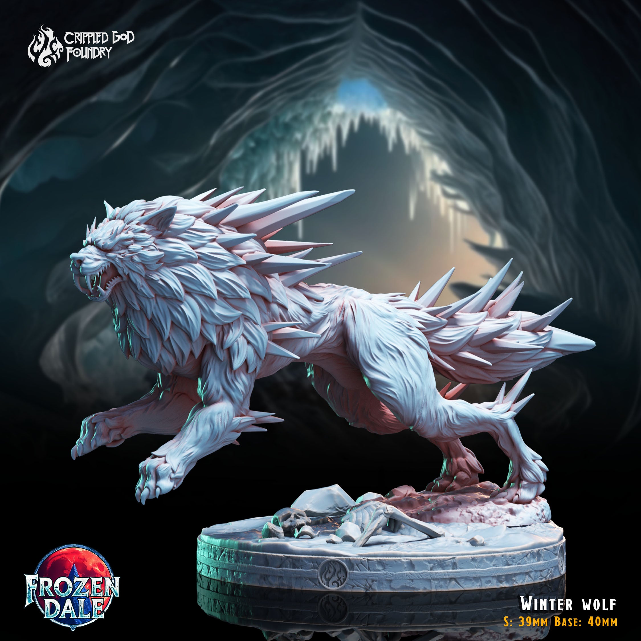 Winter Wolf - aus der Reihe Frozen Dale von Crippled God Foundry