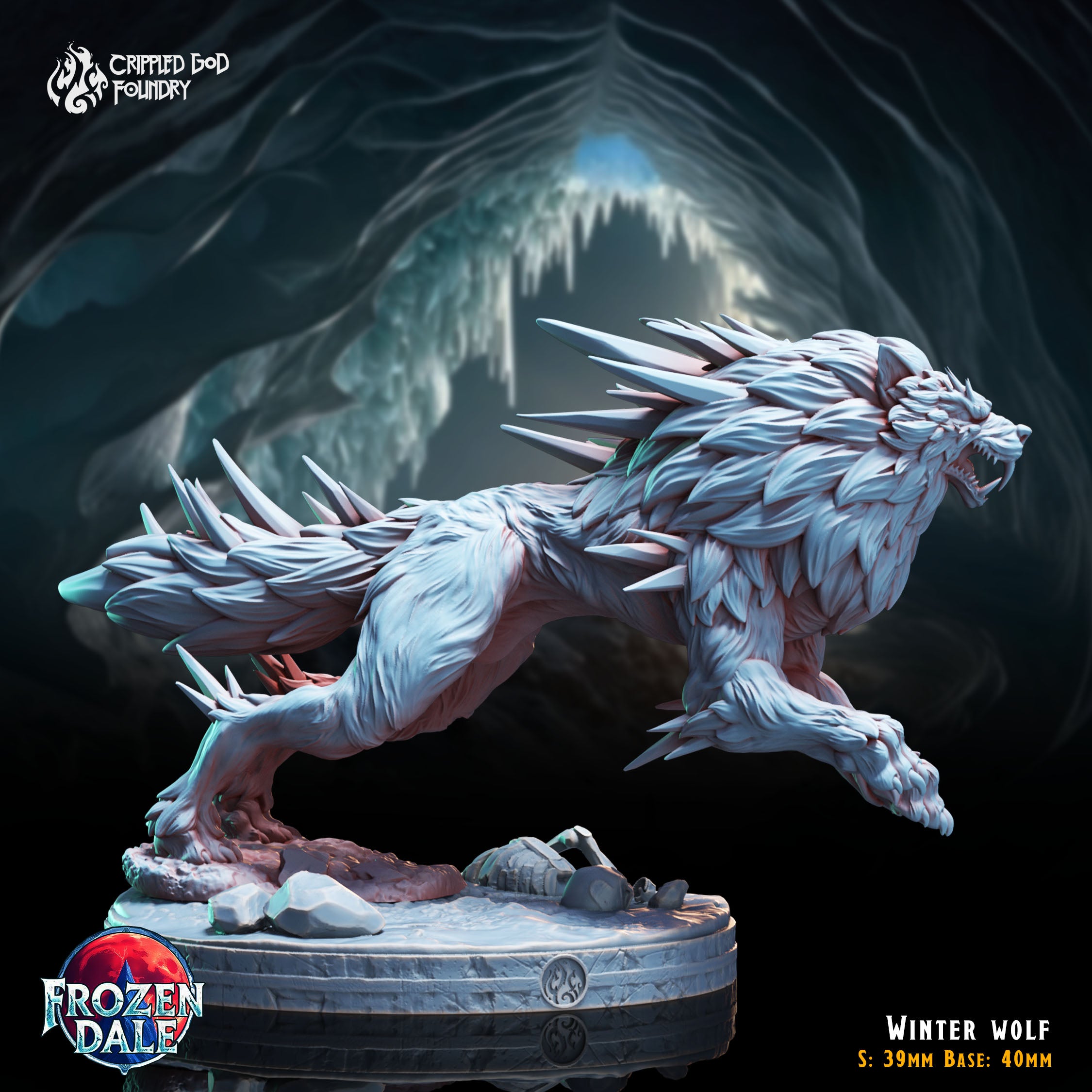 Winter Wolf - aus der Reihe Frozen Dale von Crippled God Foundry