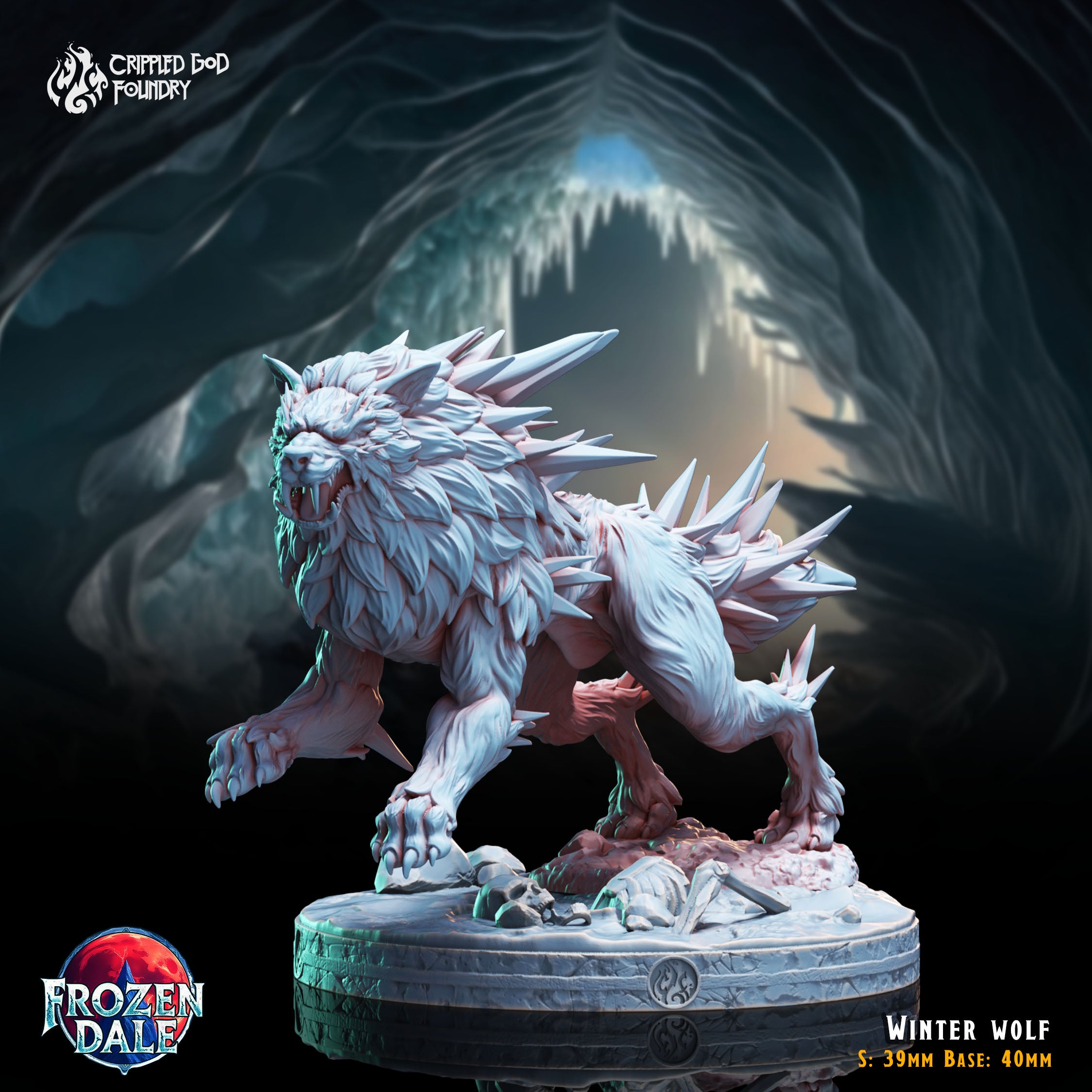 Winter Wolf - aus der Reihe Frozen Dale von Crippled God Foundry