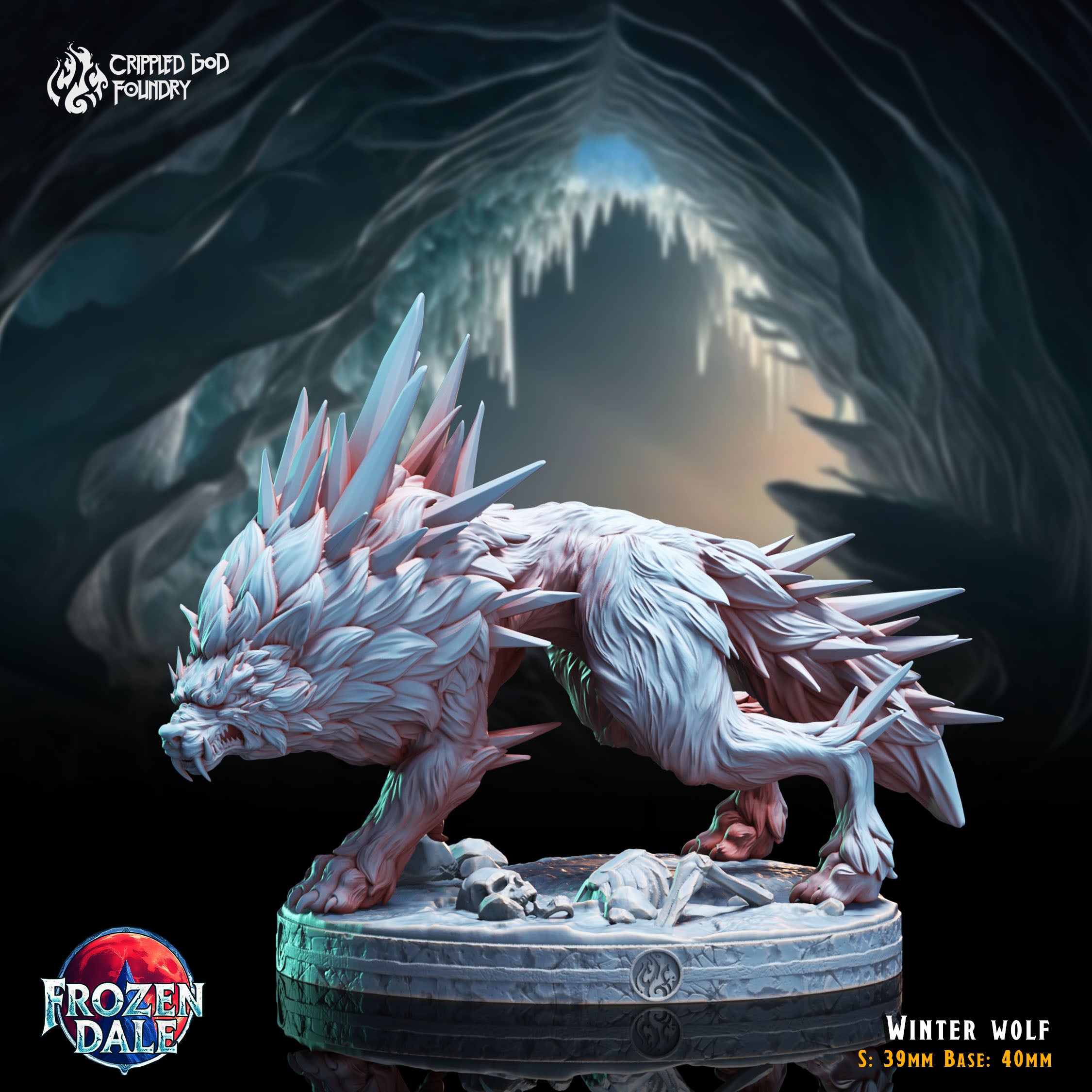 Winter Wolf - aus der Reihe Frozen Dale von Crippled God Foundry