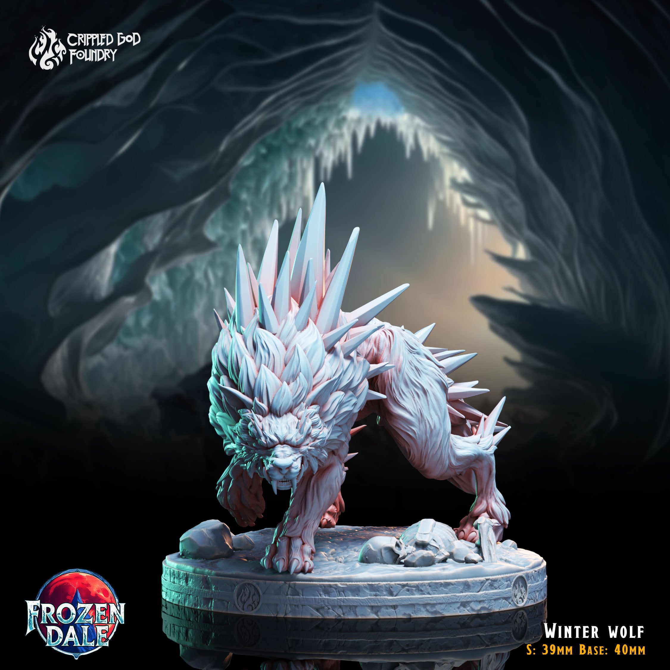 Winter Wolf - aus der Reihe Frozen Dale von Crippled God Foundry