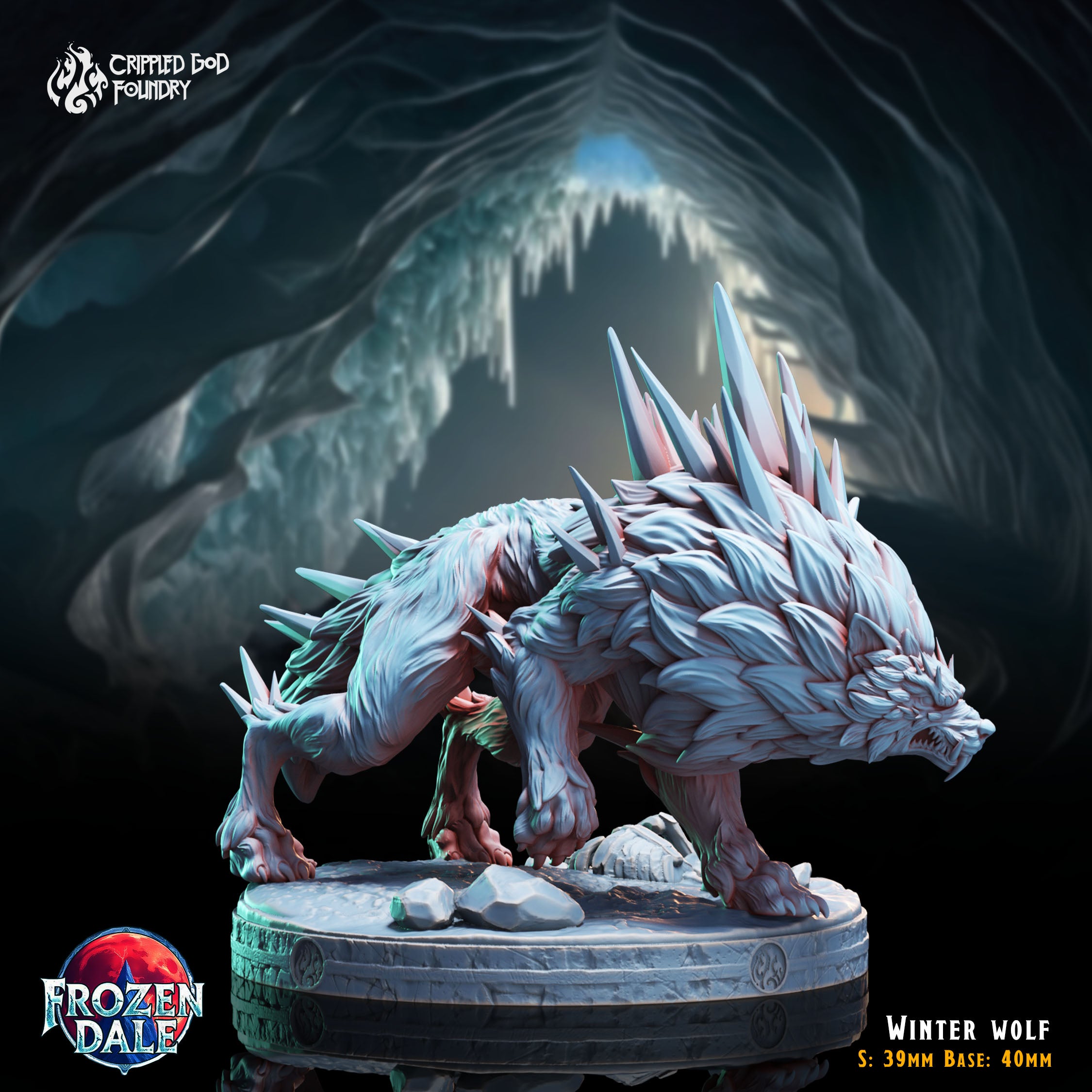 Winter Wolf - aus der Reihe Frozen Dale von Crippled God Foundry