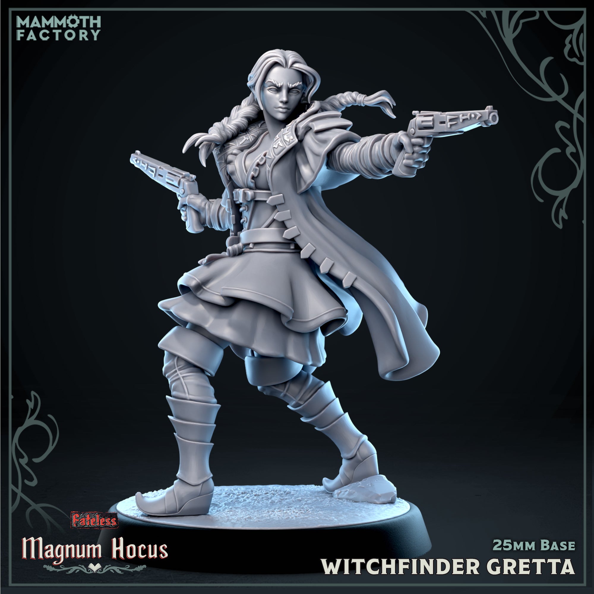 Witchfinder Gretta - Magnum Hocus - Fateless - Mammoth Factory