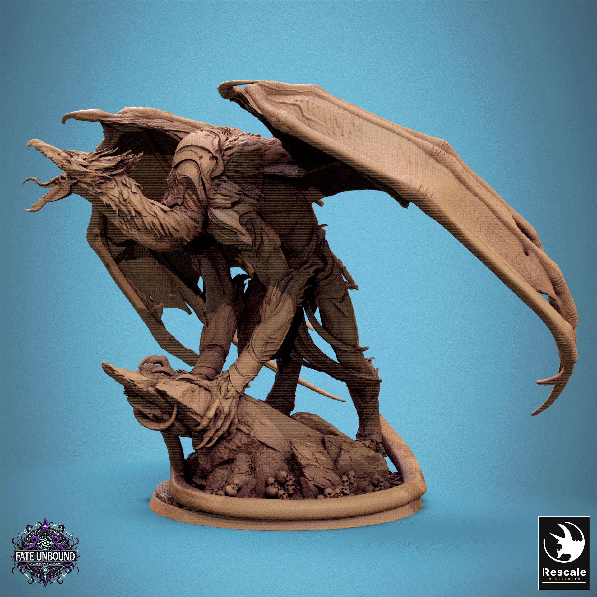 Zarkael Celestial Scourge - aus der Reihe Fate Unbound von Rescale Miniatures