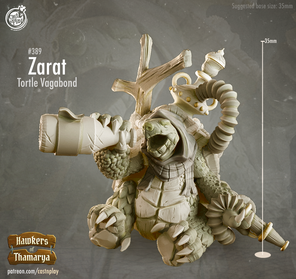 Zarat - from the Hawkers Of Thamarya series by Cast n Play