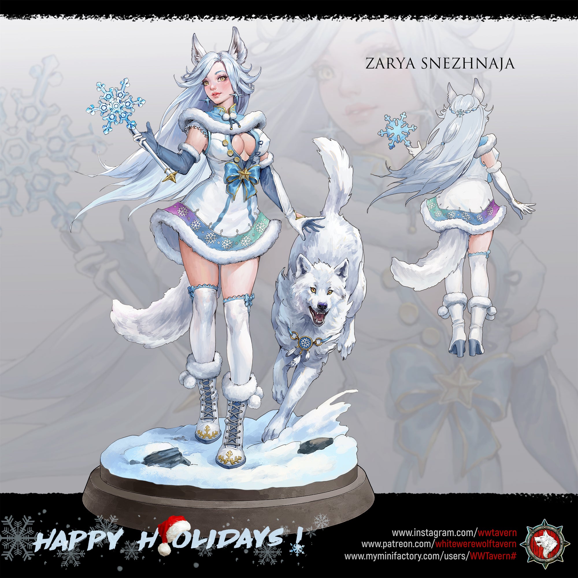 Zarya Snezhnaja- aus der Reihe Happy Holidays von White Werewolf Tavern