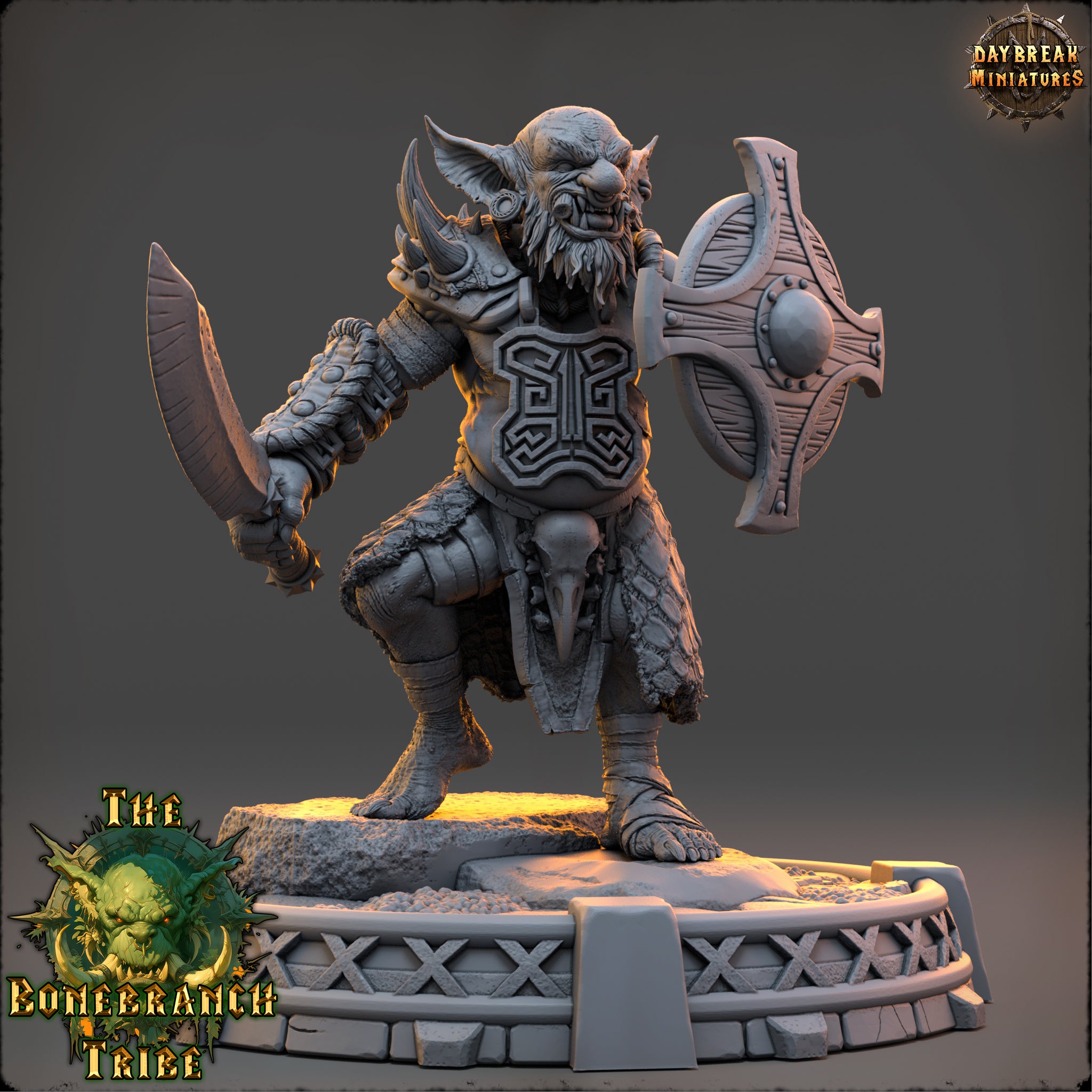 Goblin - aus der Reihe The Bonebranch Tribe von Daybreak Miniatures