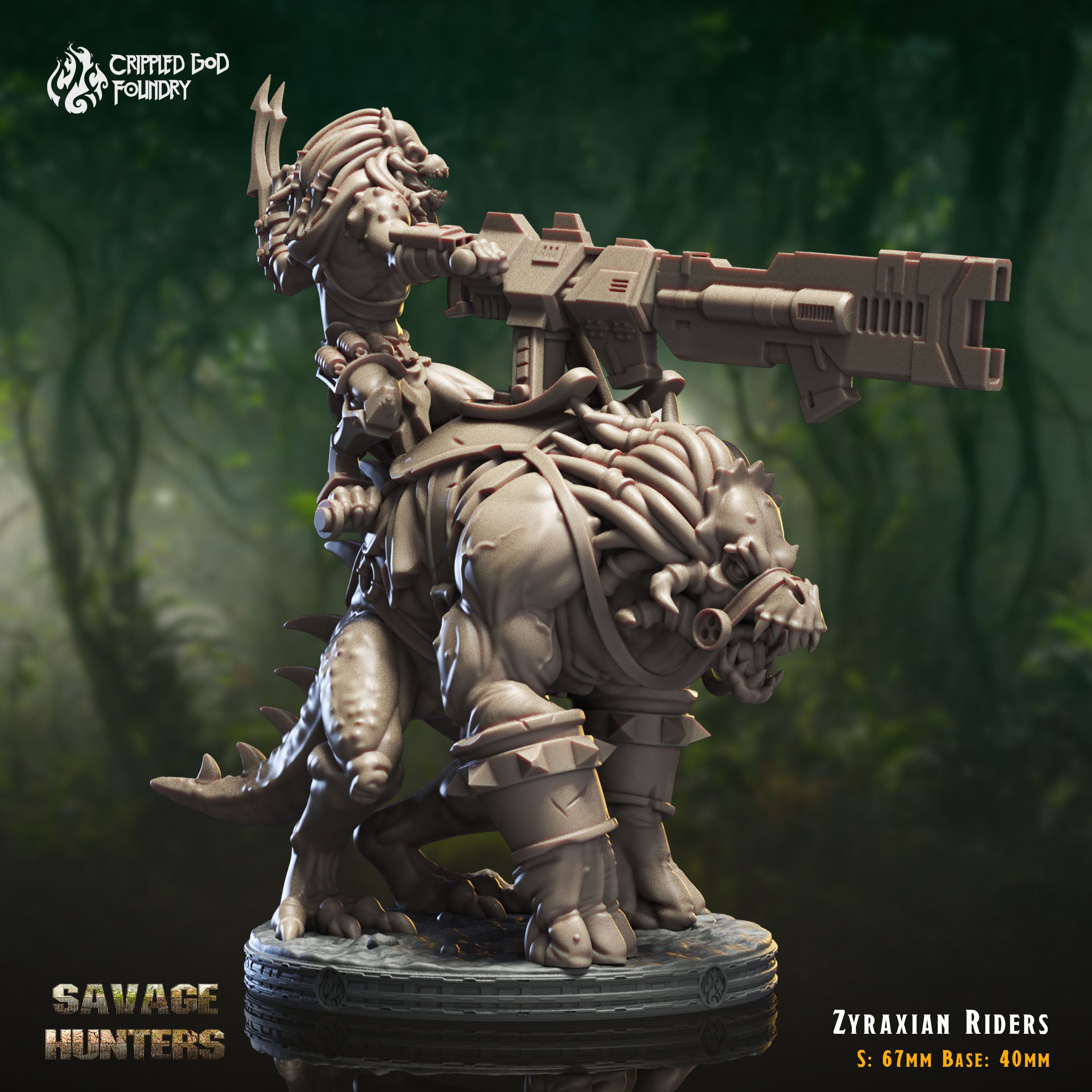 Zyraxian Riders - aus der Reihe Savage Hunters von Crippled God Foundry