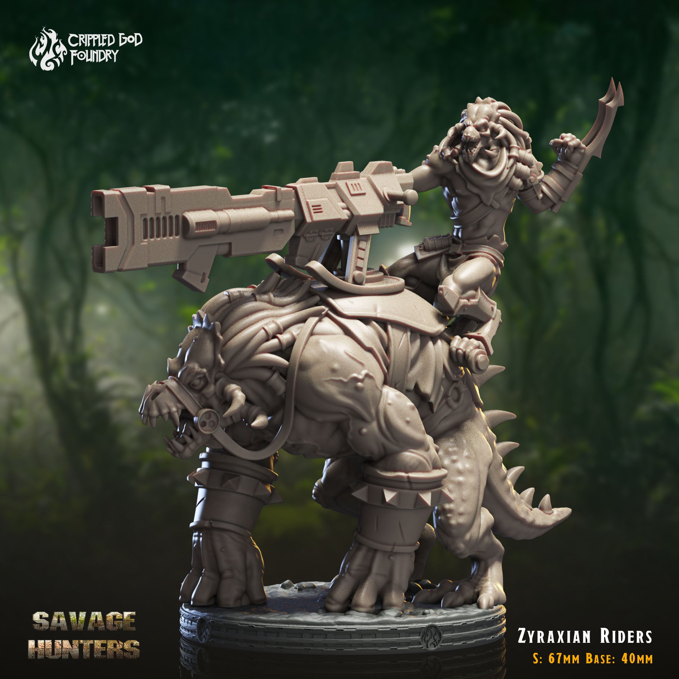 Zyraxian Riders - aus der Reihe Savage Hunters von Crippled God Foundry