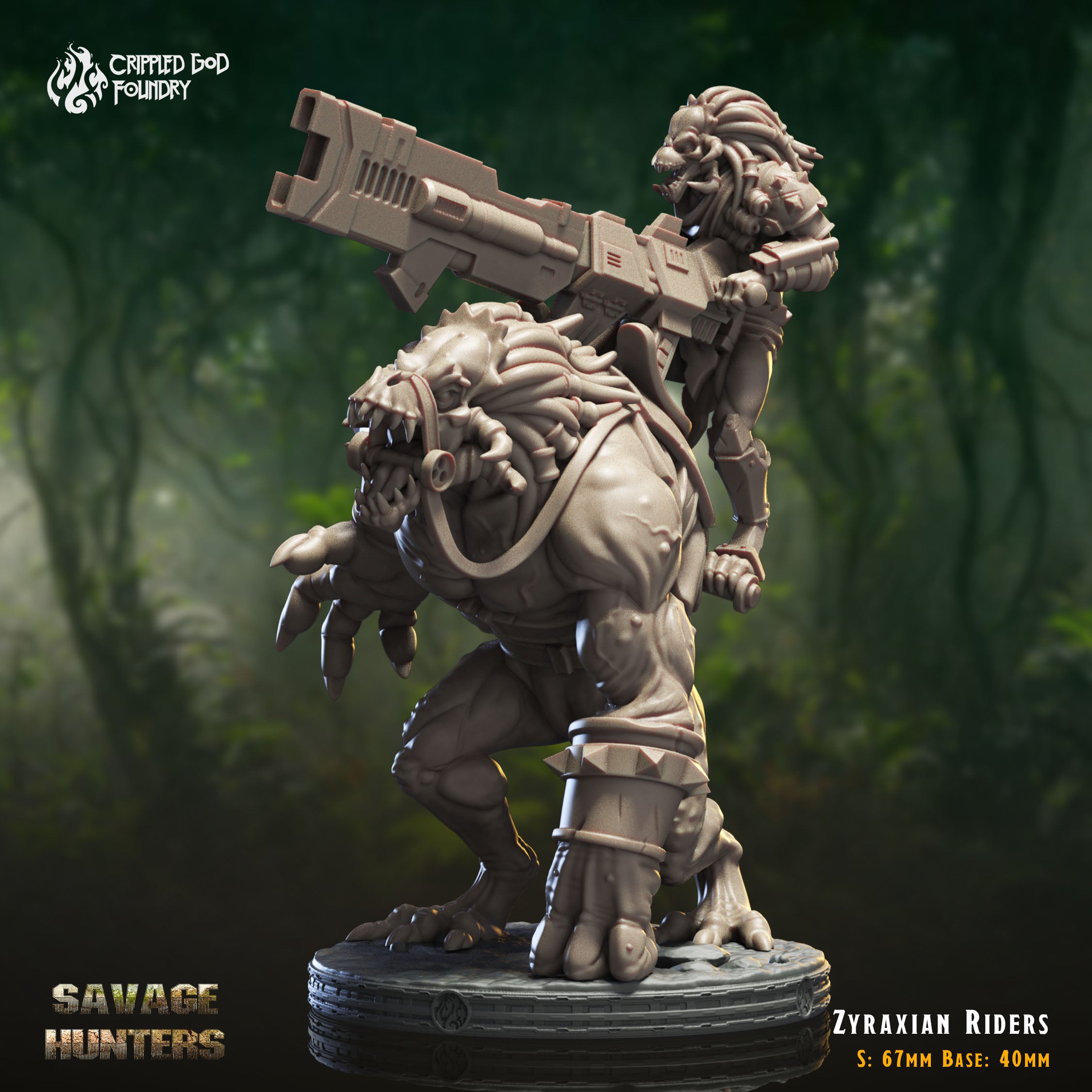 Zyraxian Riders - aus der Reihe Savage Hunters von Crippled God Foundry