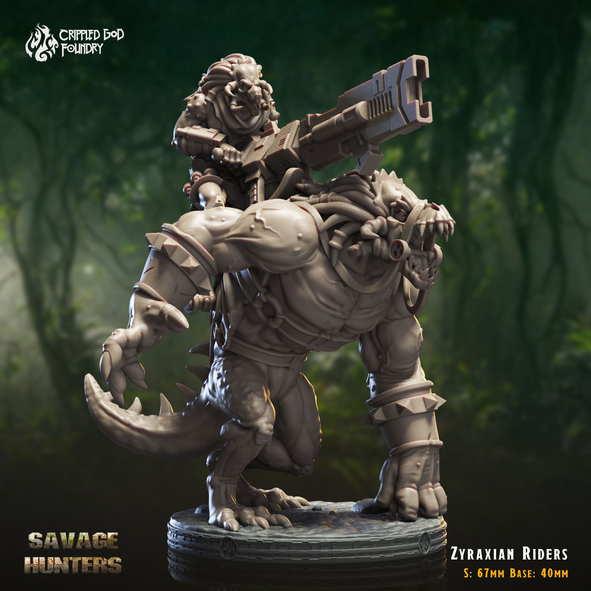 Zyraxian Riders - aus der Reihe Savage Hunters von Crippled God Foundry