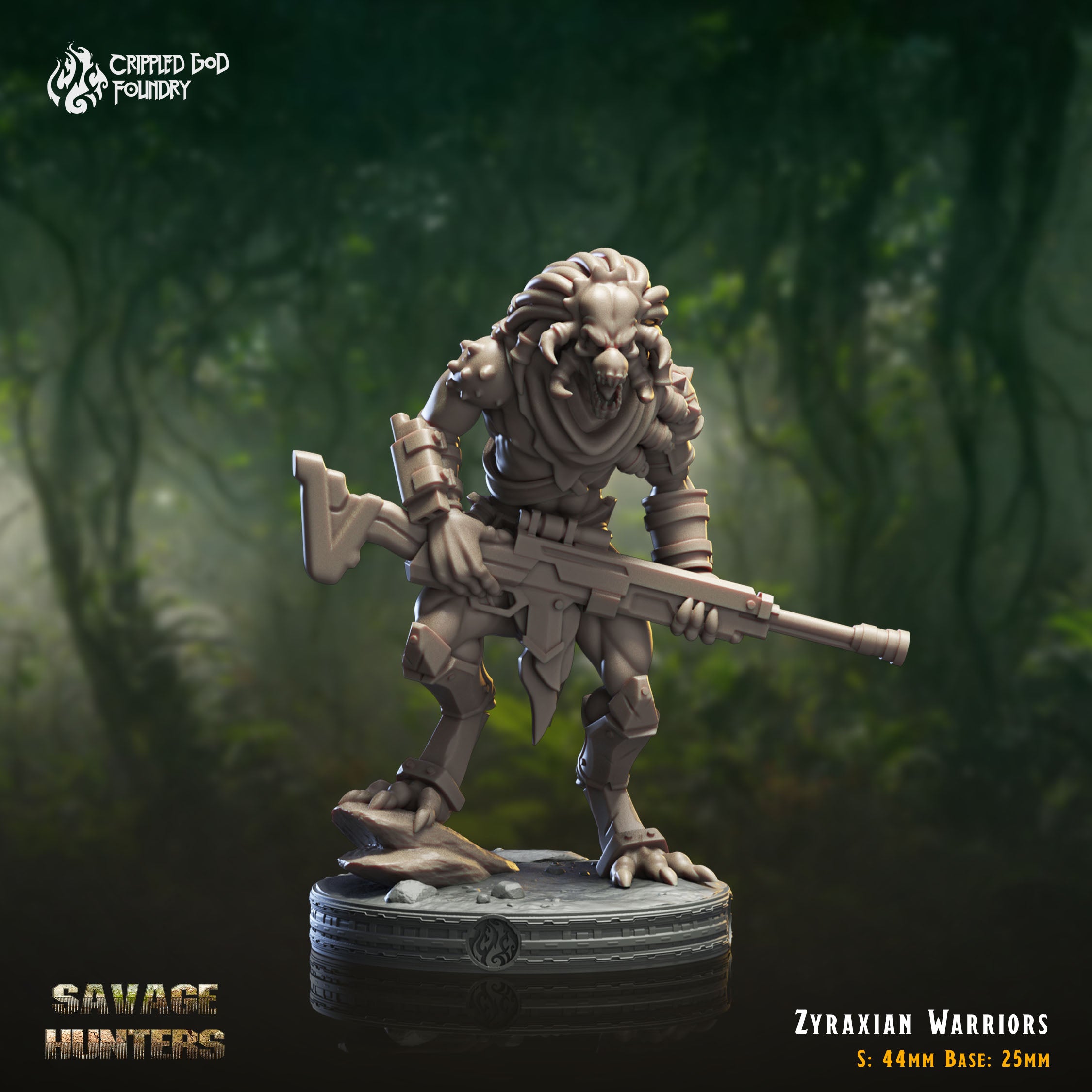 Zyraxian Warriors - aus der Reihe Savage Hunters von Crippled God Foundry