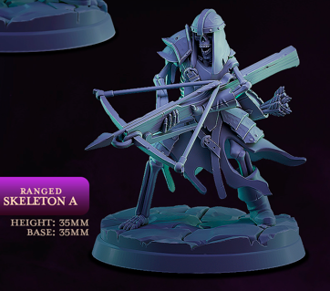 Ranged Skeletons - Rise of the Undead - Cast n Play