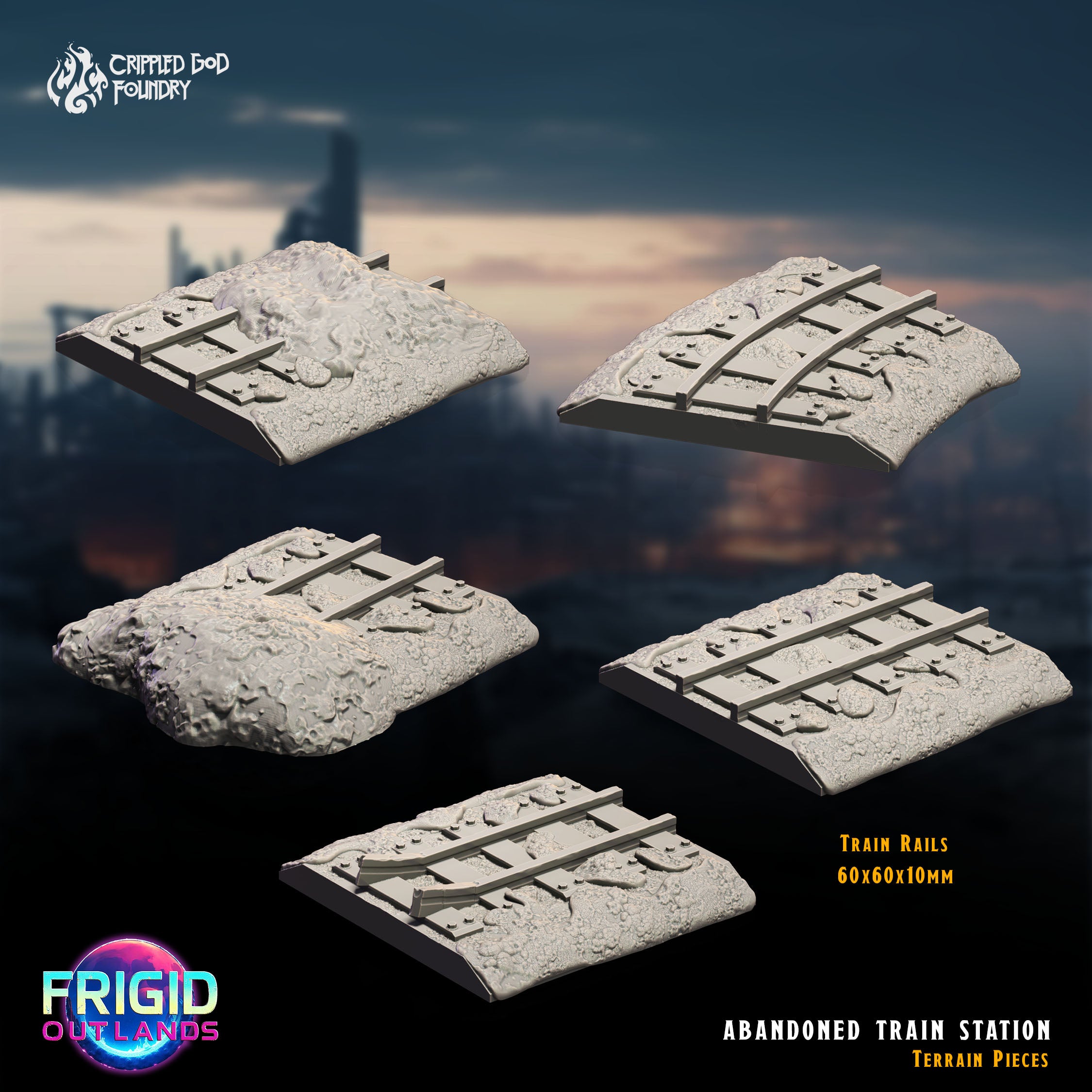 Abandoned Train Station - aus der Reihe Frigid Outlands von Crippled God Foundry