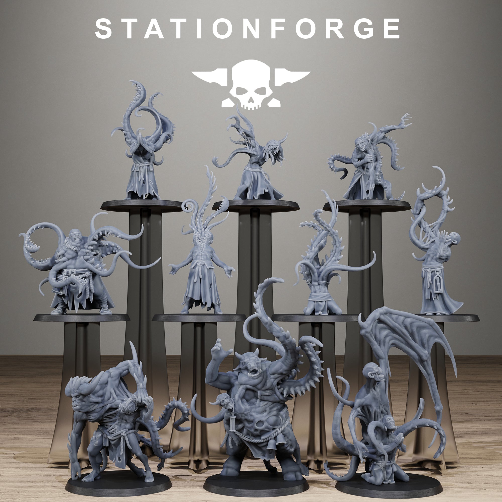 Corrupted Guard Possessed Demons - Station Forge