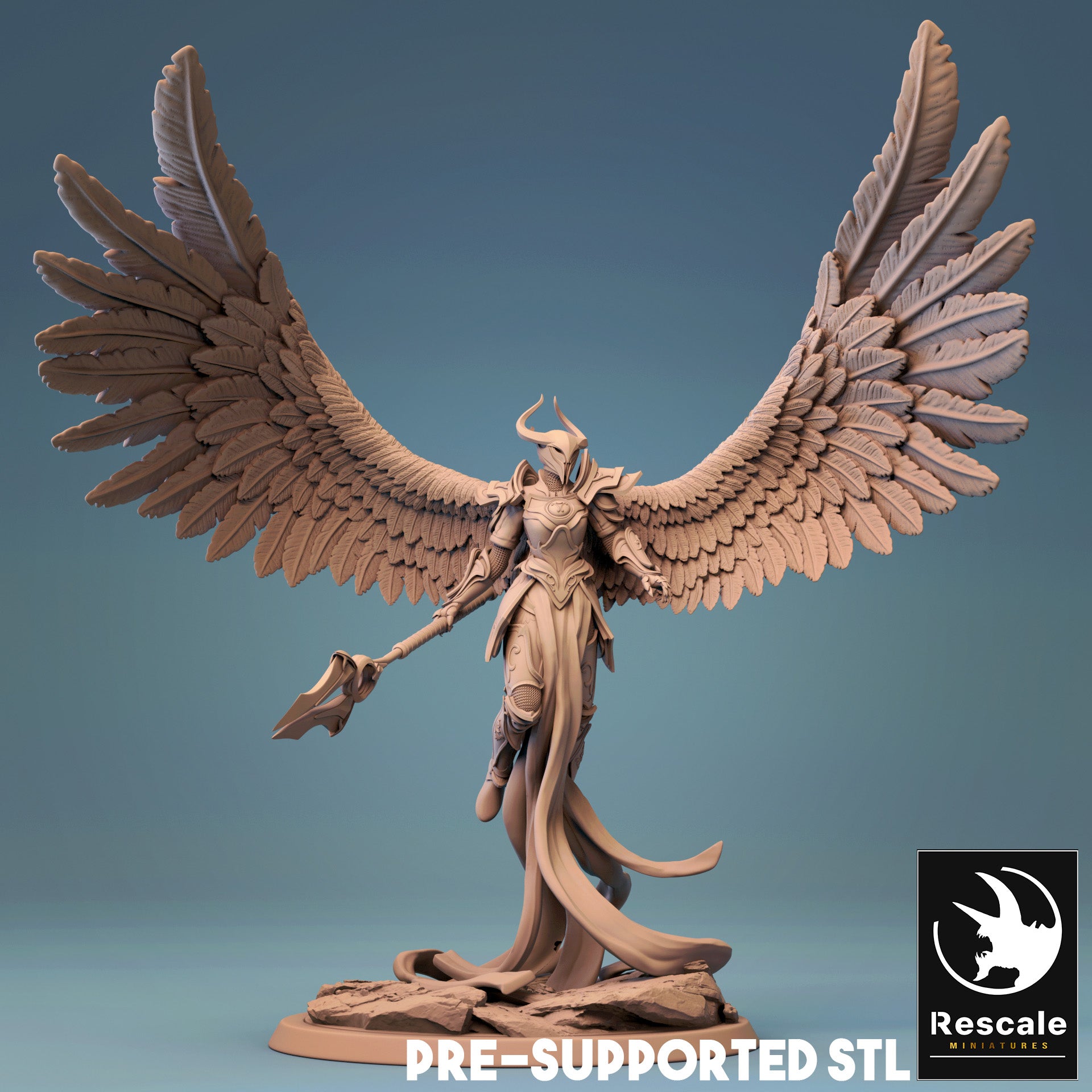 Angelic Warrior - Rescale Miniatures