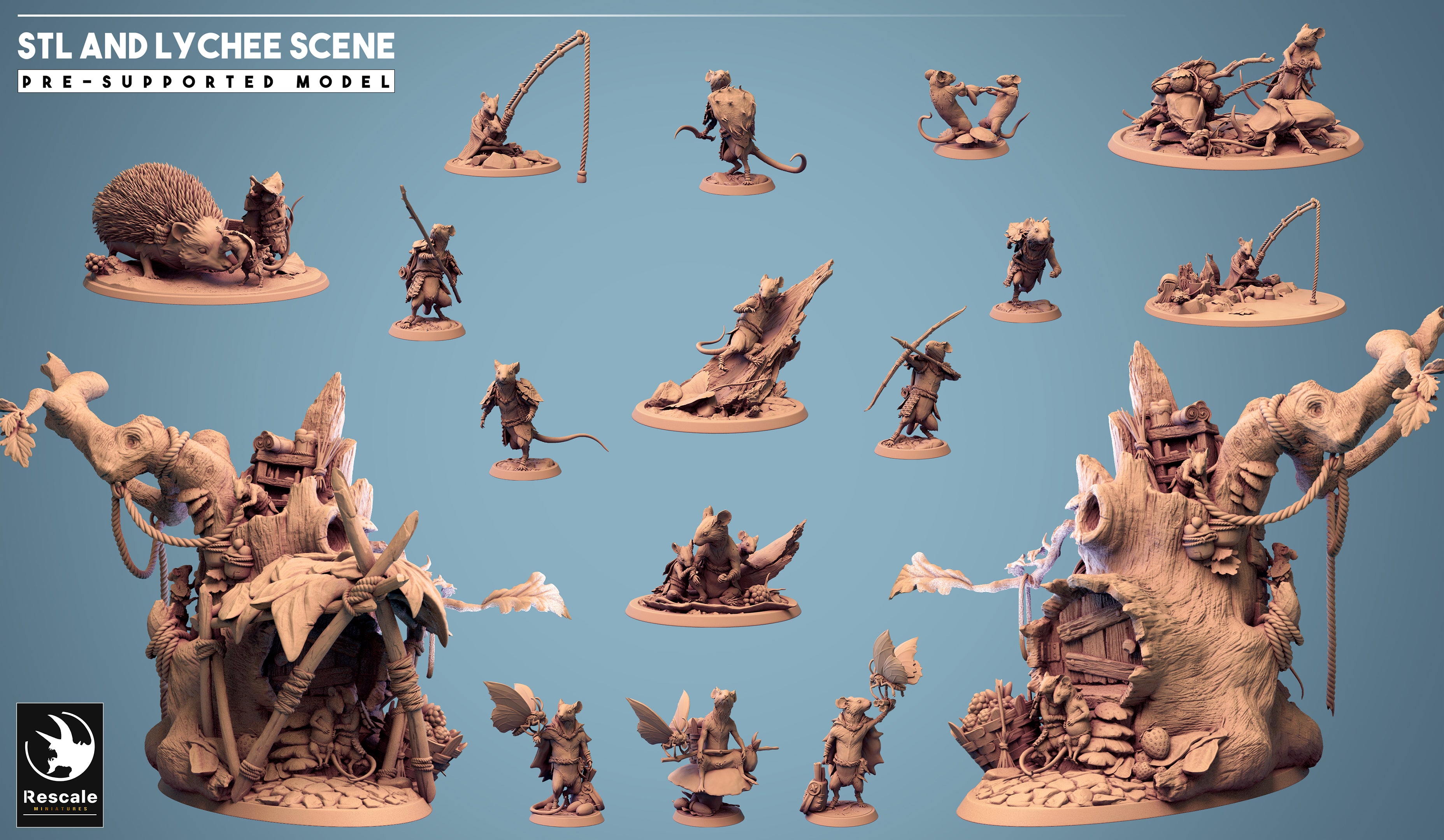 Bat Fly - Tales of Archduke Mousin II - Rescale Miniatures
