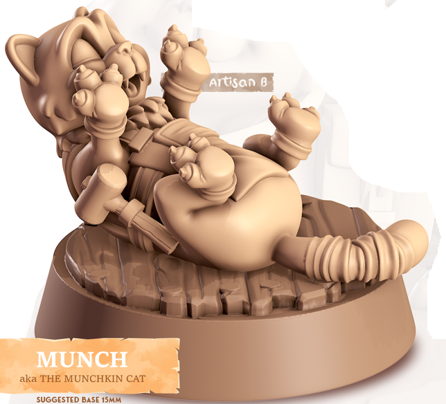 Munchkin Cat - Cats - Munch - Animal Companions by Cornelia - Cast n Play