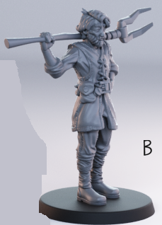 Stable Keeper - Townsfolk 1 - Cast n Play